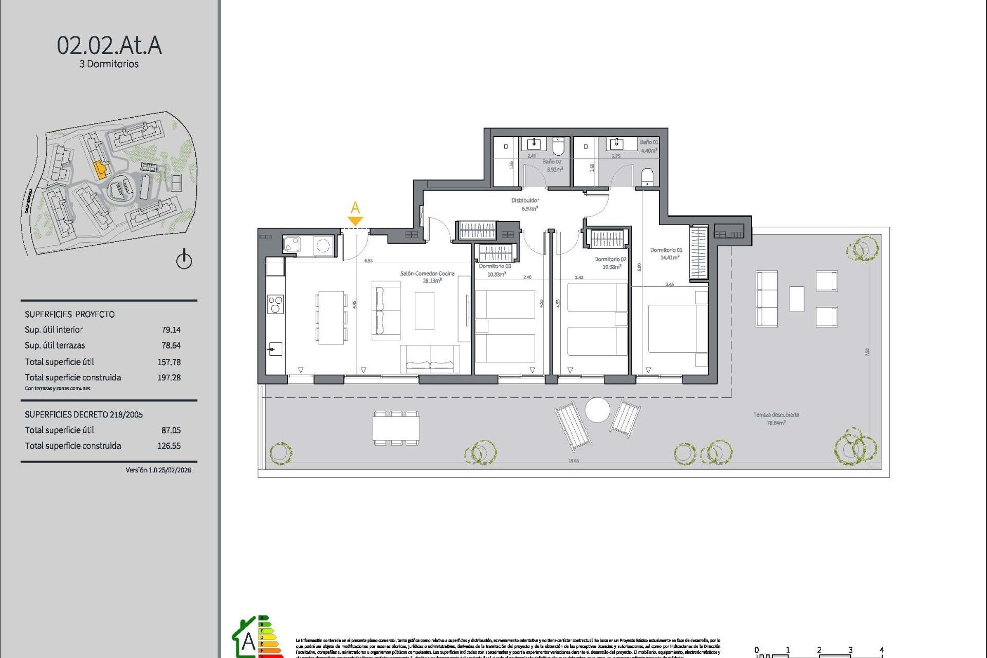 Nouvelle construction - Attique -
Mijas
