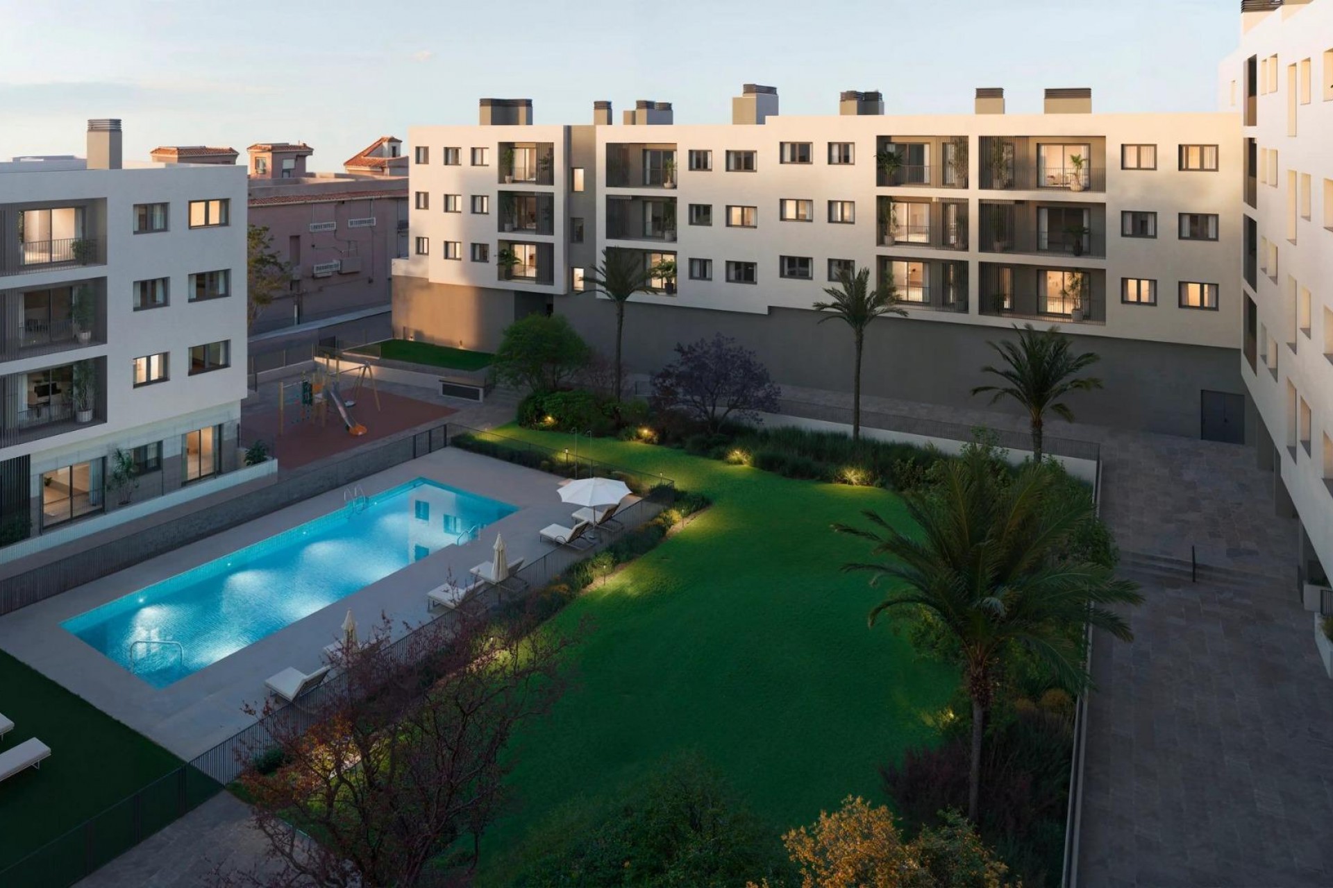 Nouvelle construction - Ground floor apartment -
Alicante
