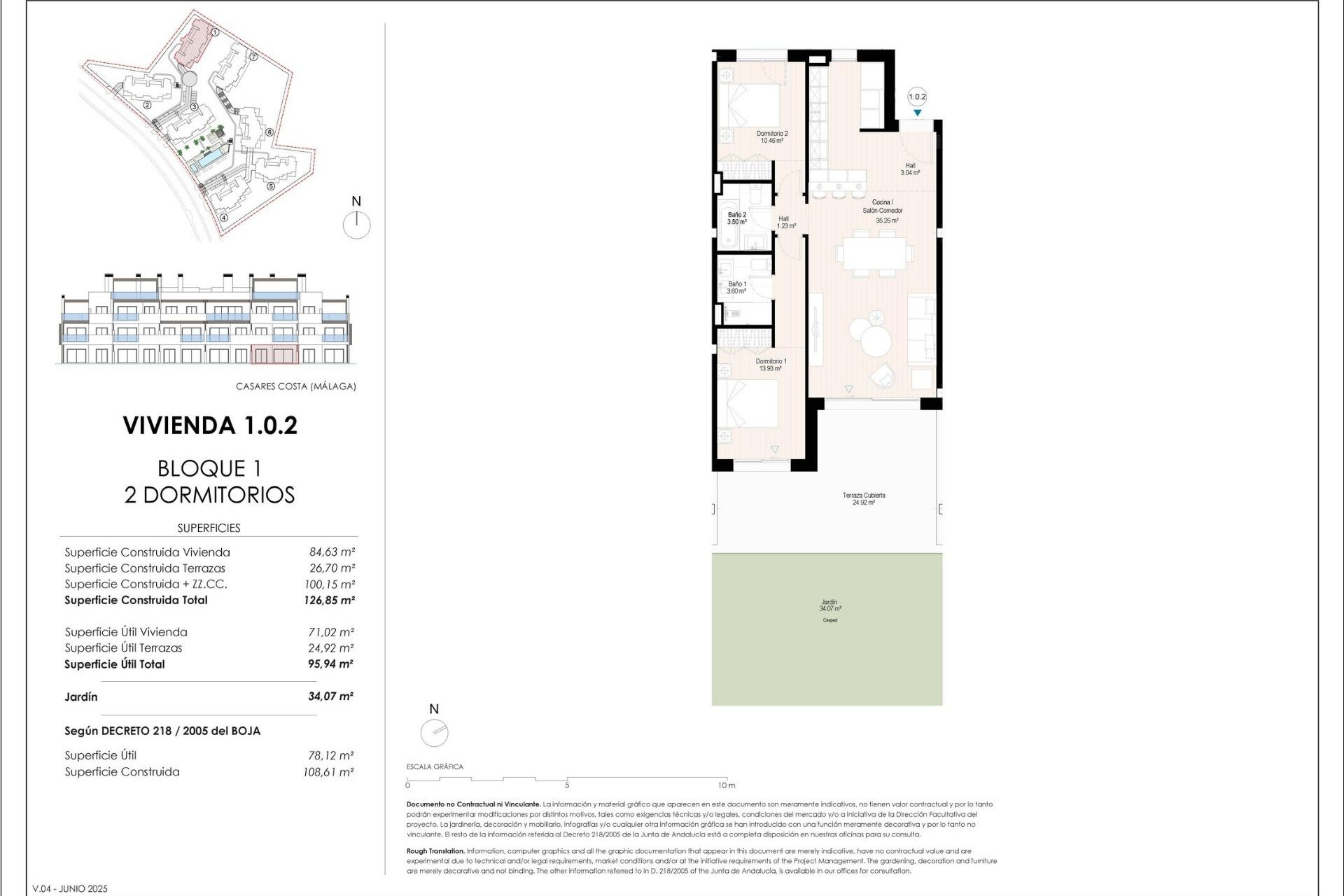 Nouvelle construction - Ground floor apartment -
Casares