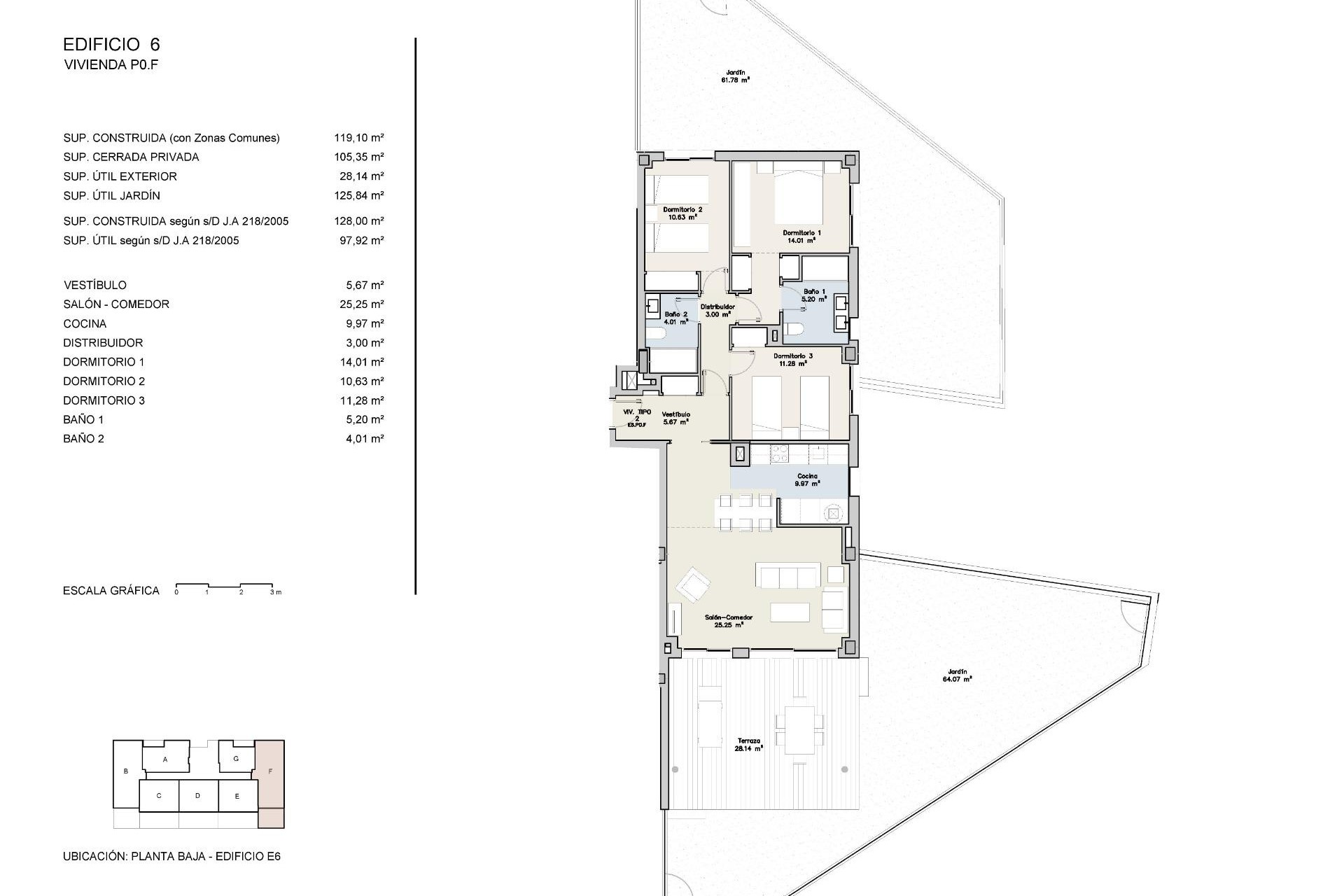 Nouvelle construction - Ground floor apartment -
Casares