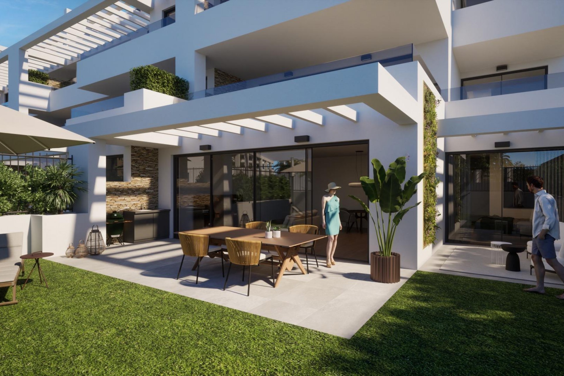 Nouvelle construction - Ground floor apartment -
Estepona