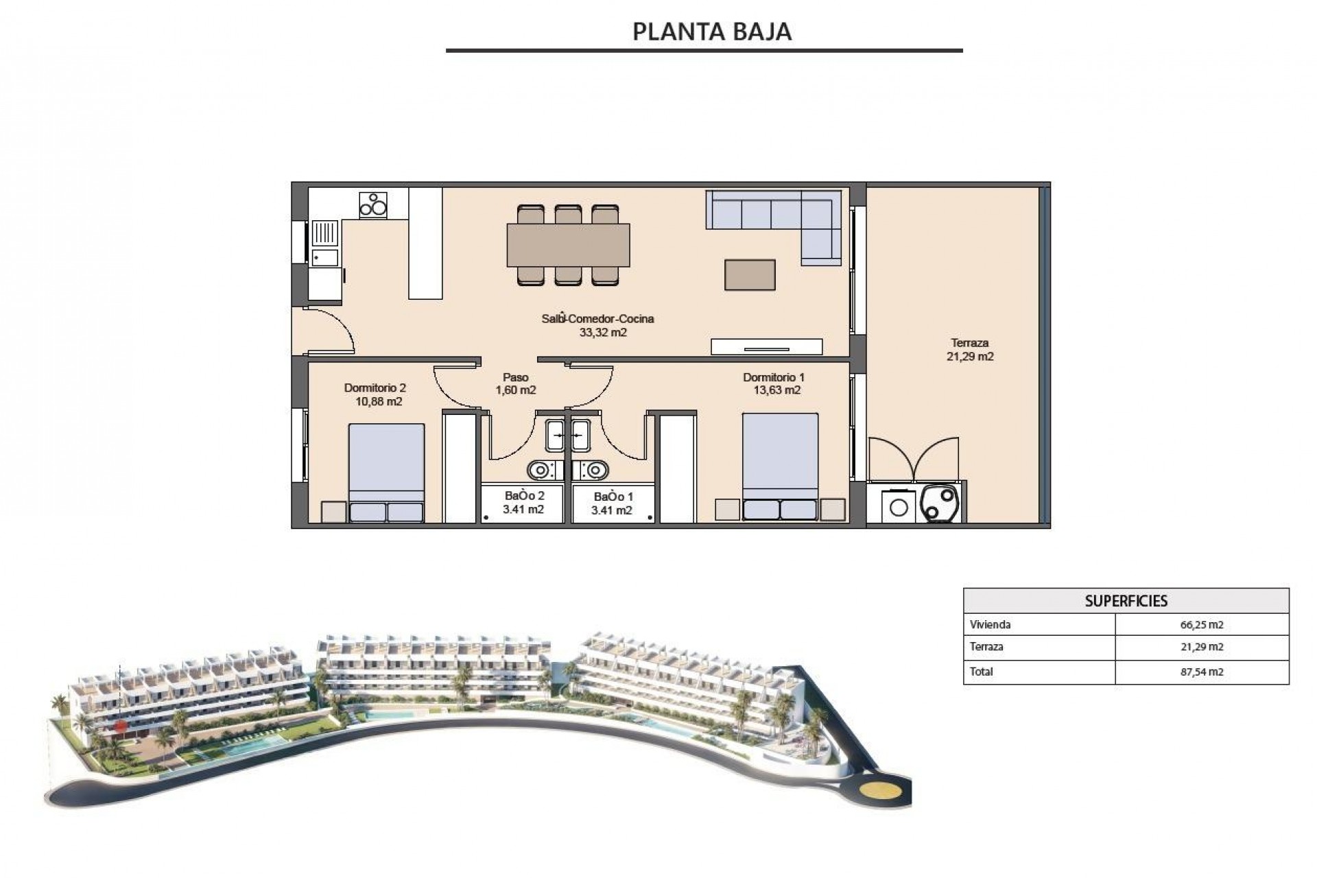 Nouvelle construction - Ground floor apartment -
Finestrat