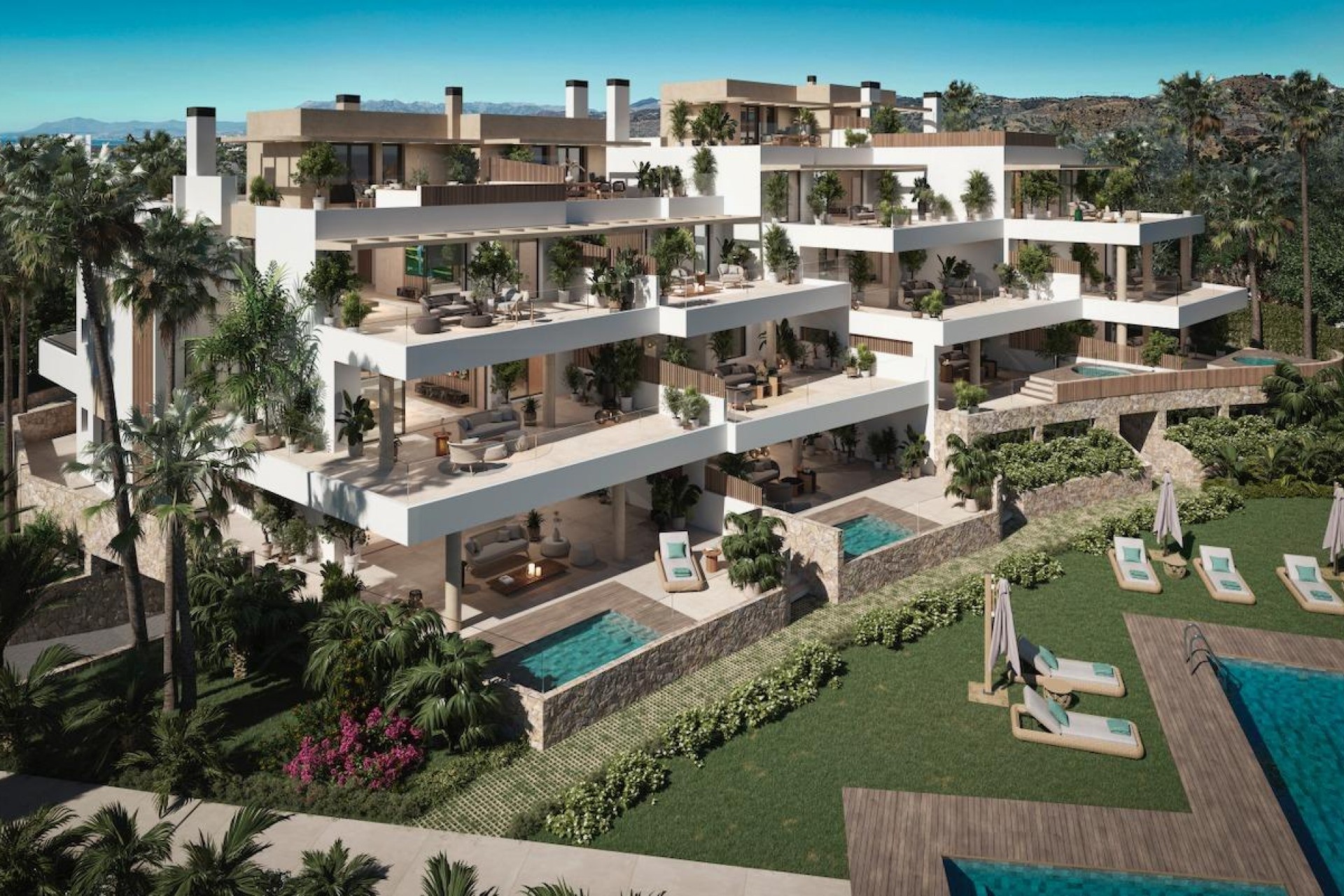 Nouvelle construction - Ground floor apartment -
Marbella