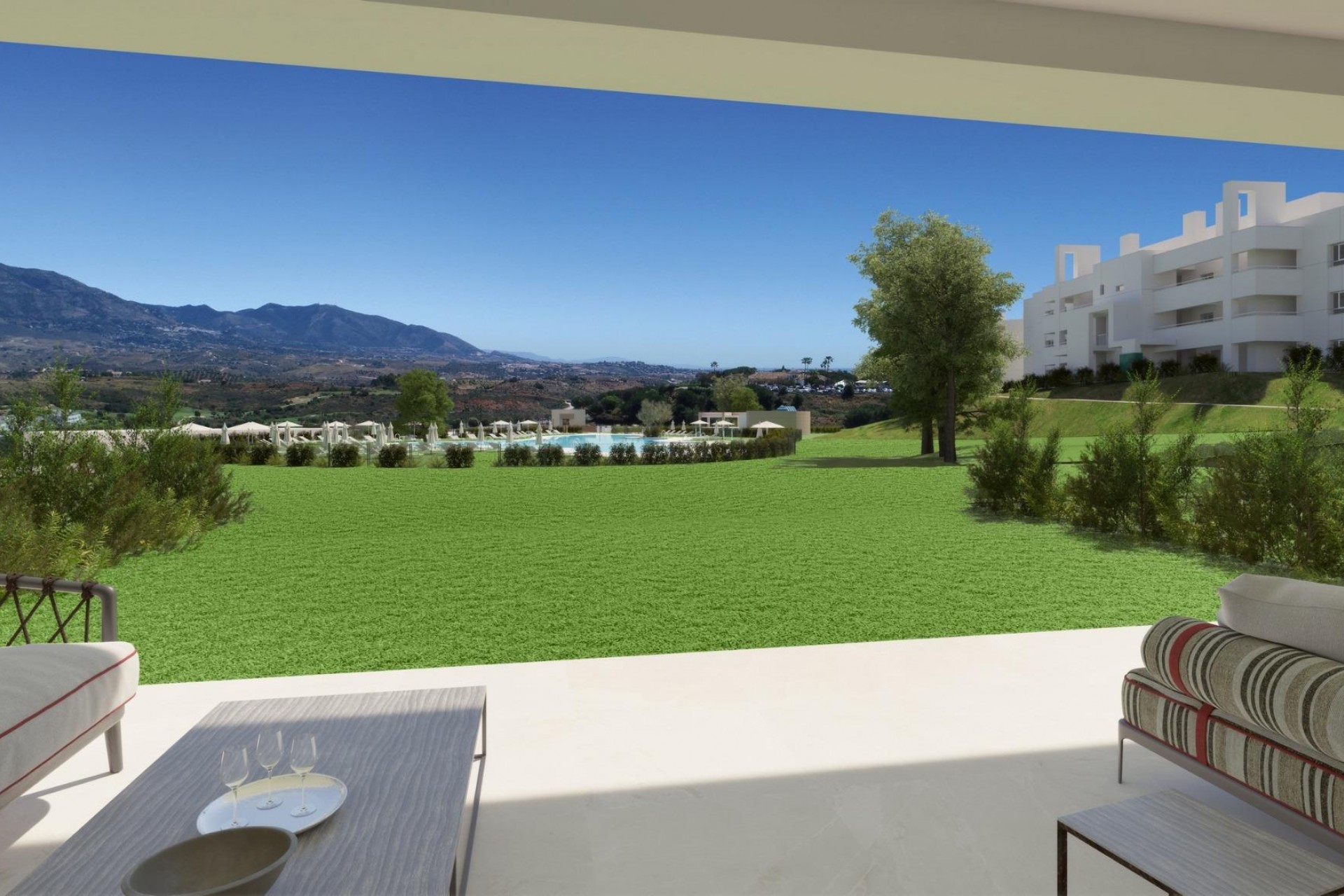 Nouvelle construction - Ground floor apartment -
Mijas