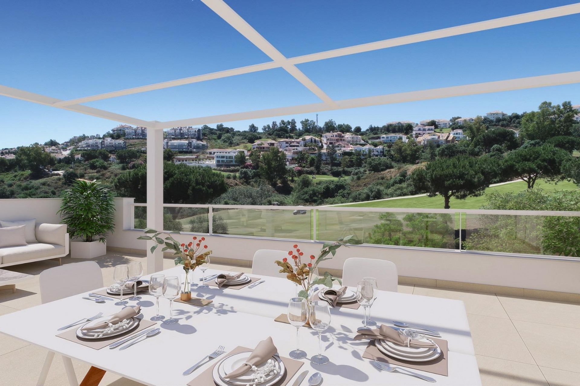 Nouvelle construction - Ground floor apartment -
Mijas