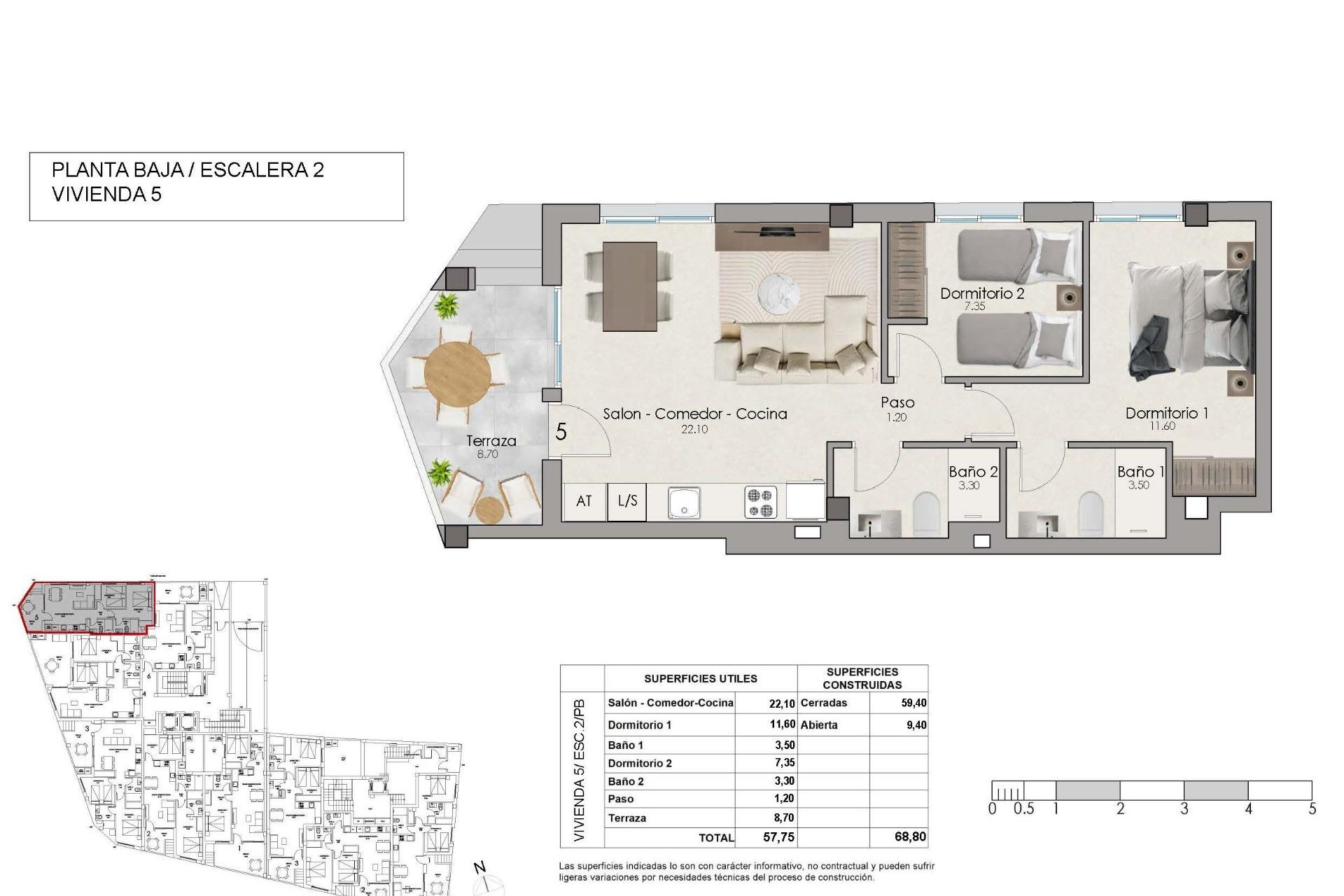 Nouvelle construction - Ground floor apartment -
Santa Pola