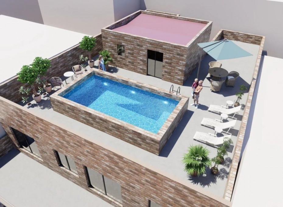 Nouvelle construction - Ground floor apartment -
Torrevieja
