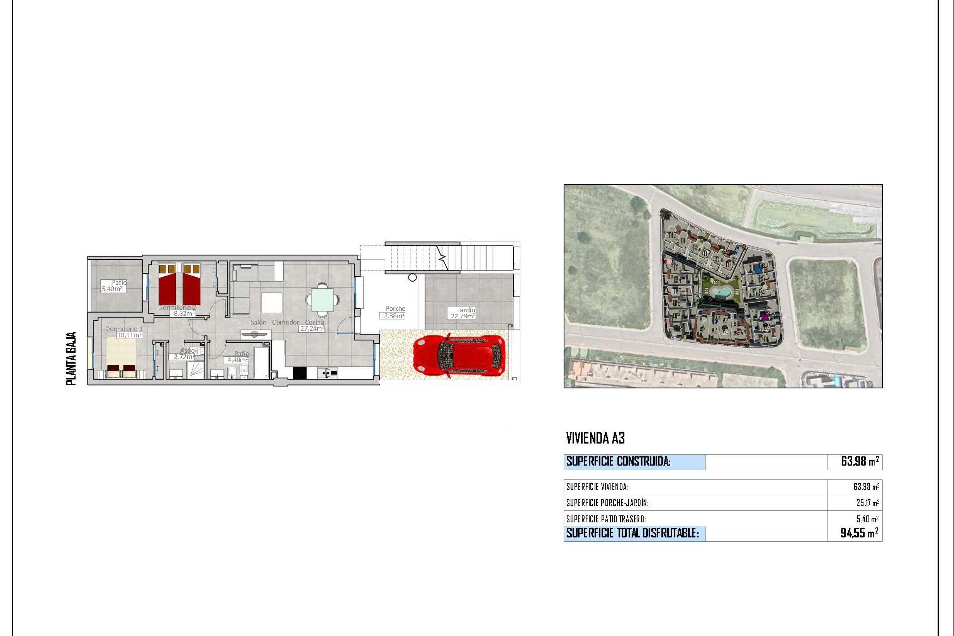 Nouvelle construction - Ground Floor Bungalow -
Cox