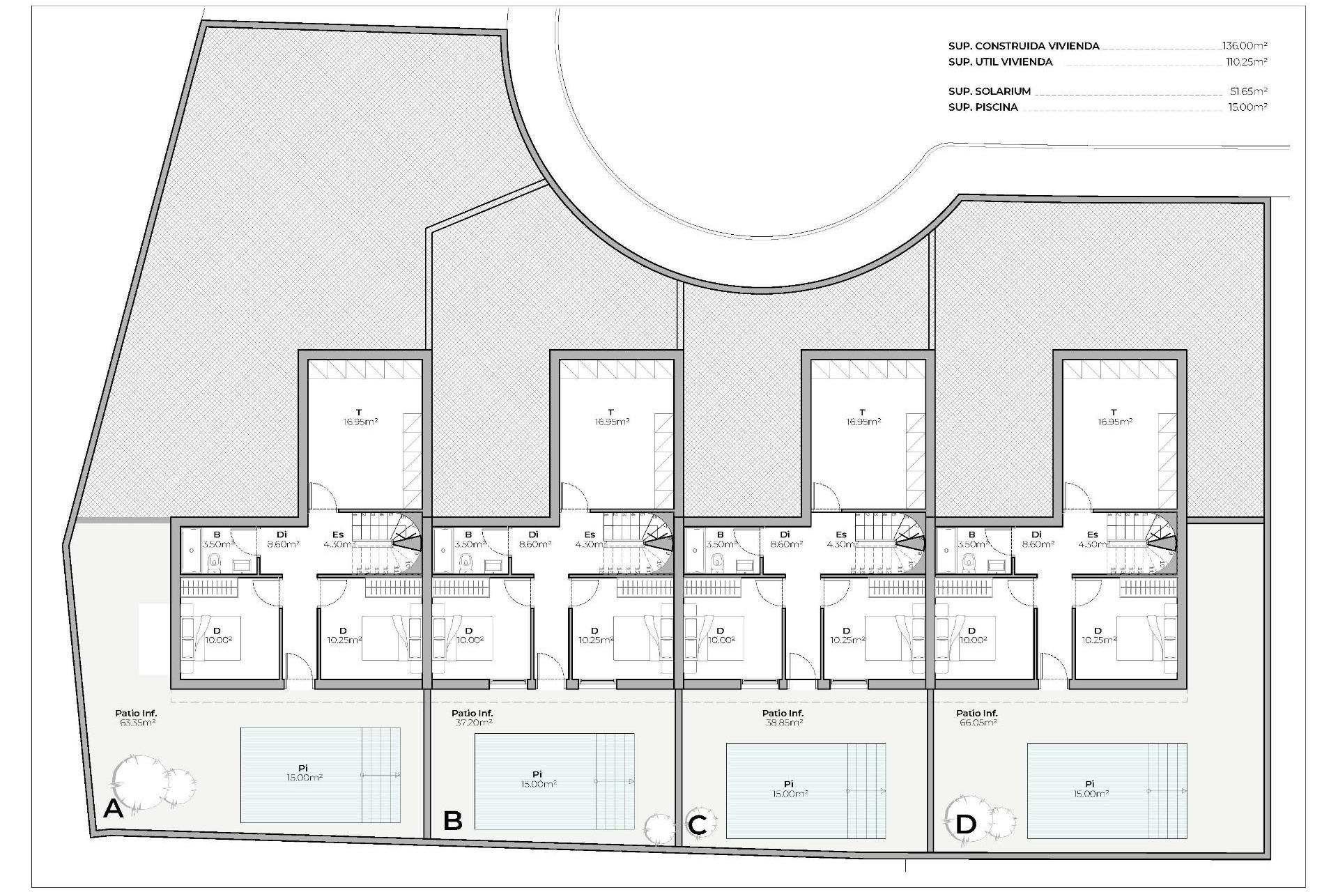 Nouvelle construction - Semidetached -
Mazarron