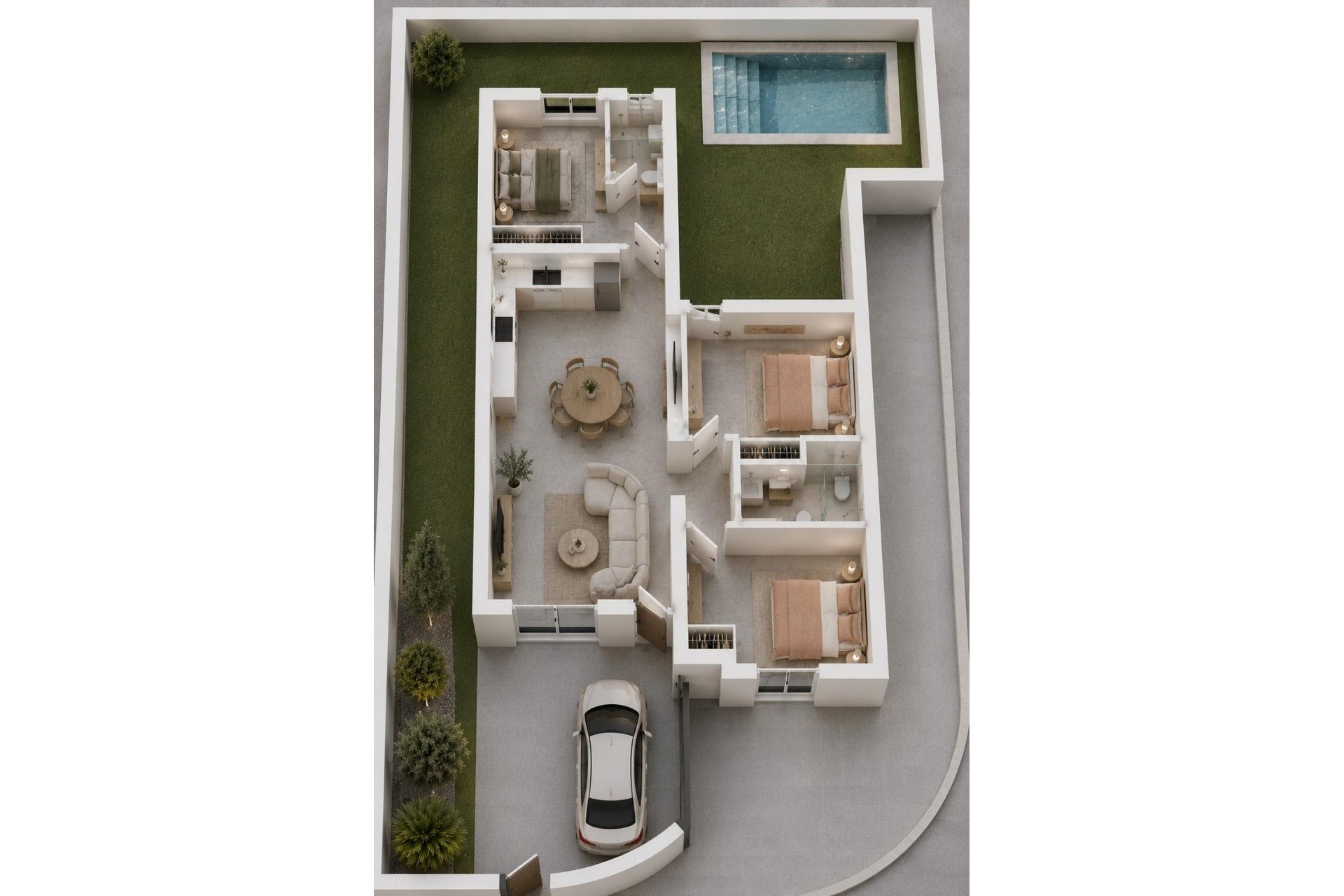 Nouvelle construction - Semidetached -
Mazarron