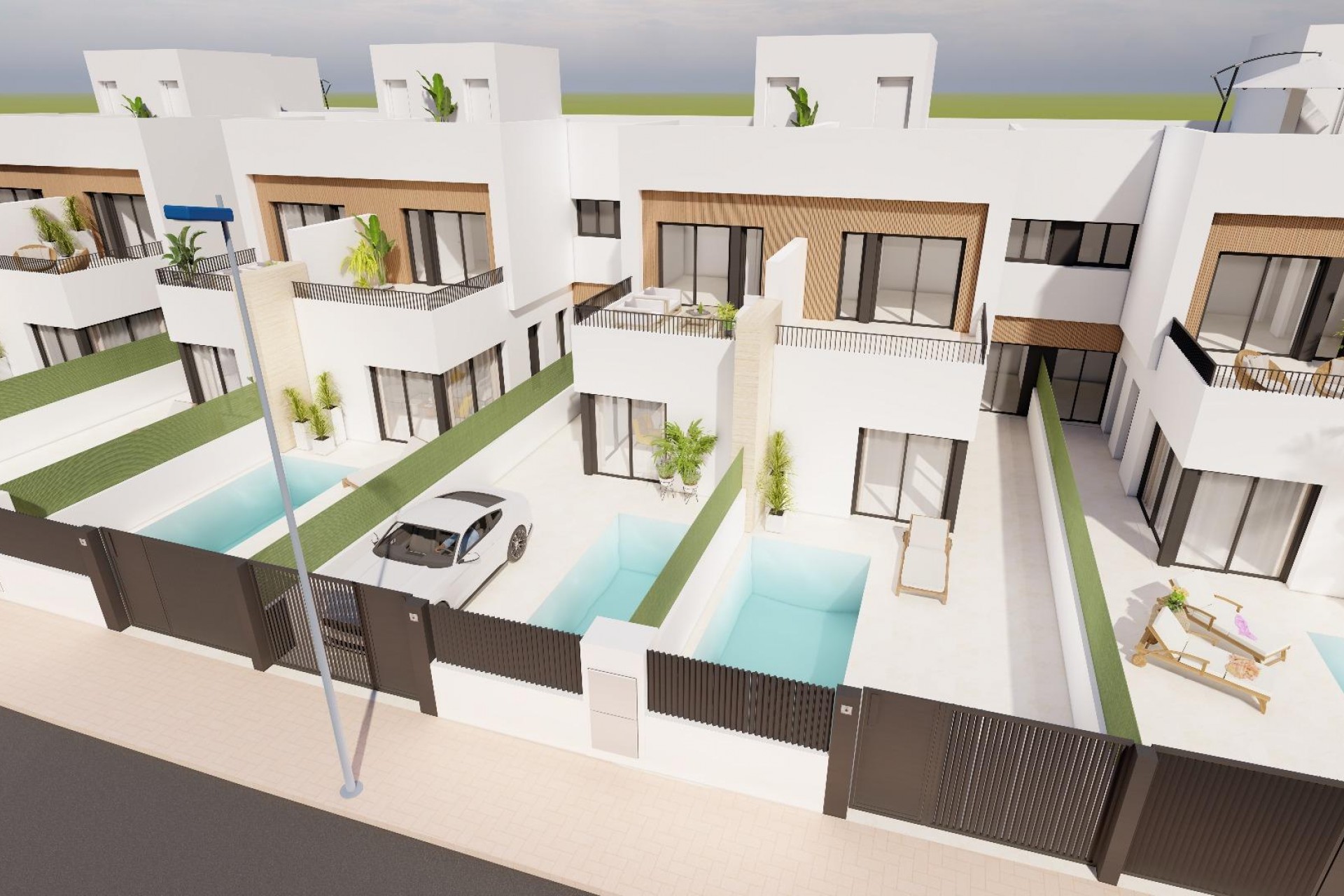 Nouvelle construction - Semidetached -
Santiago de la Ribera - SANTIAGO DE LA RIBERA