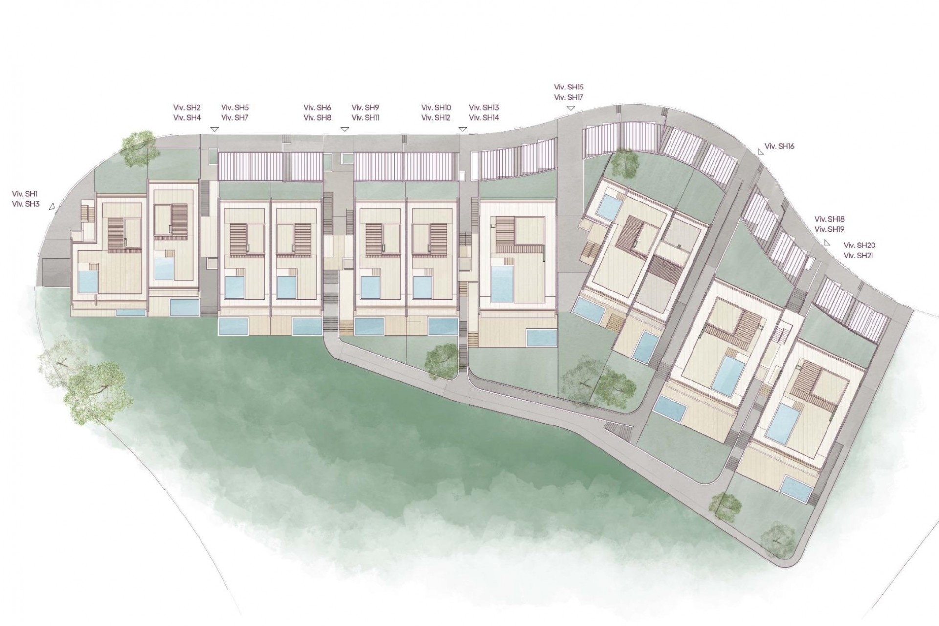 Nouvelle construction - Top Floor Bungalow -
Marbella