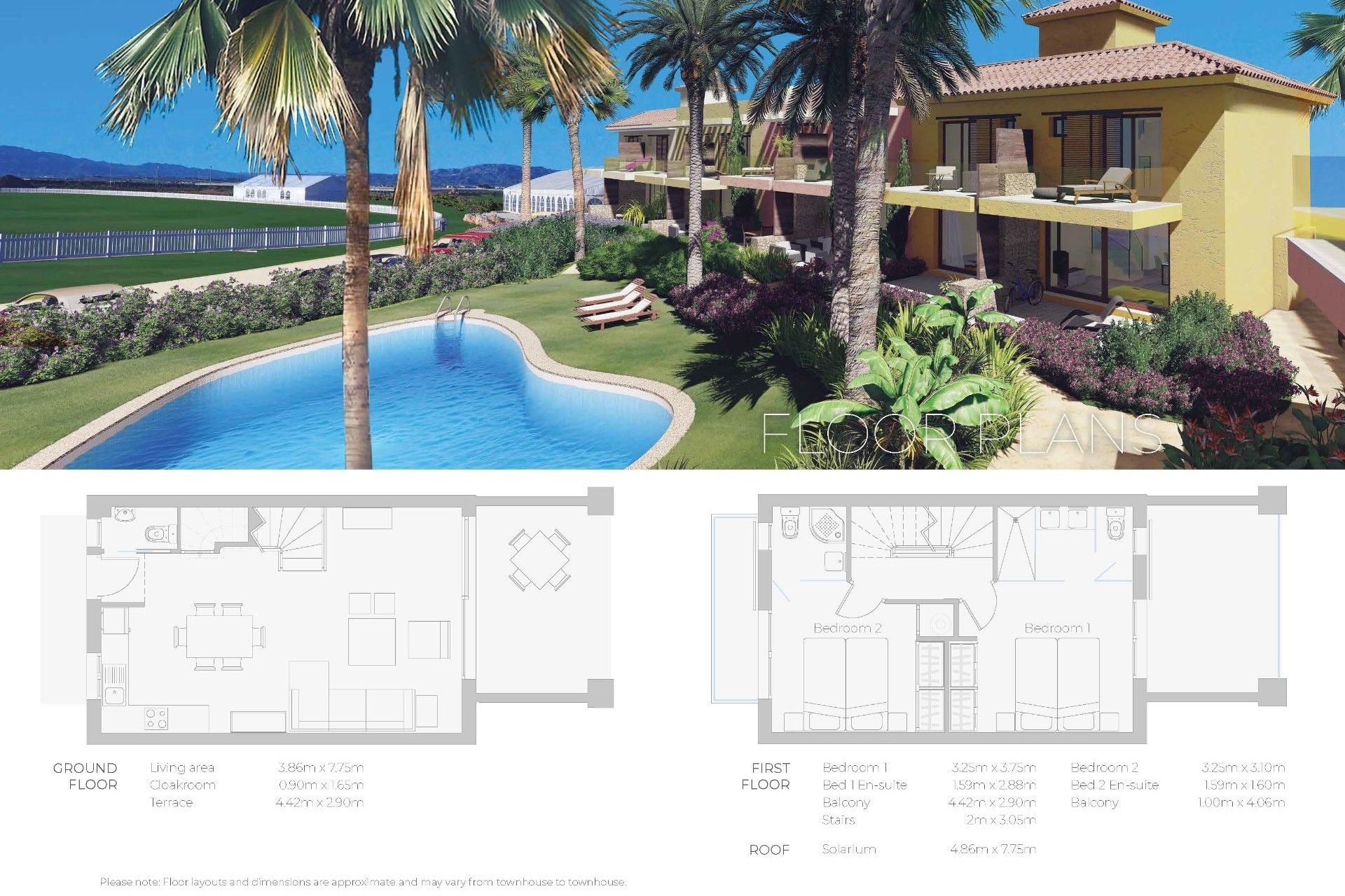 Nouvelle construction - Town house -
Cuevas Del Almanzora - Desert Springs Golf Club