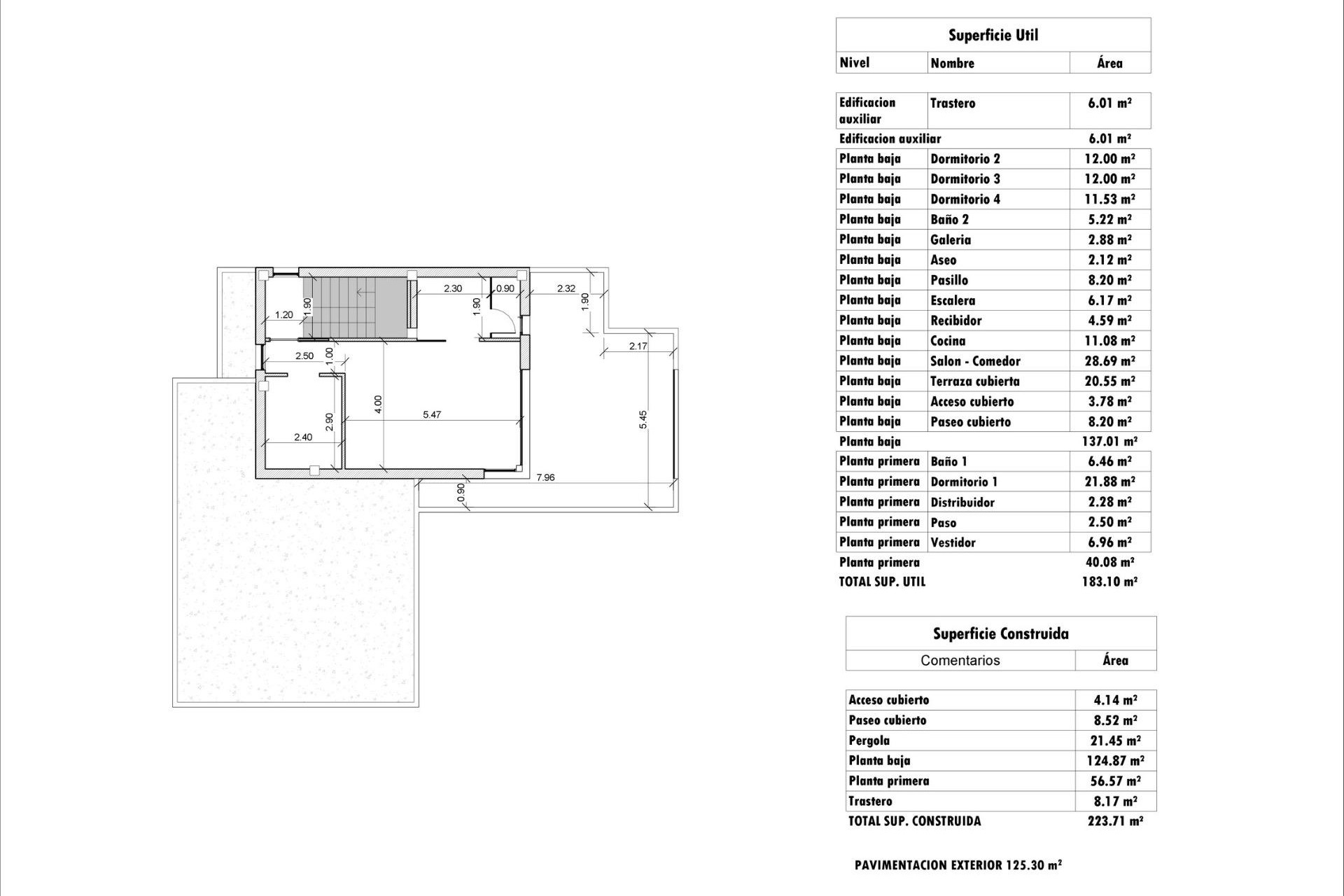 Nouvelle construction - Villa -
Aspe - Poligono 19