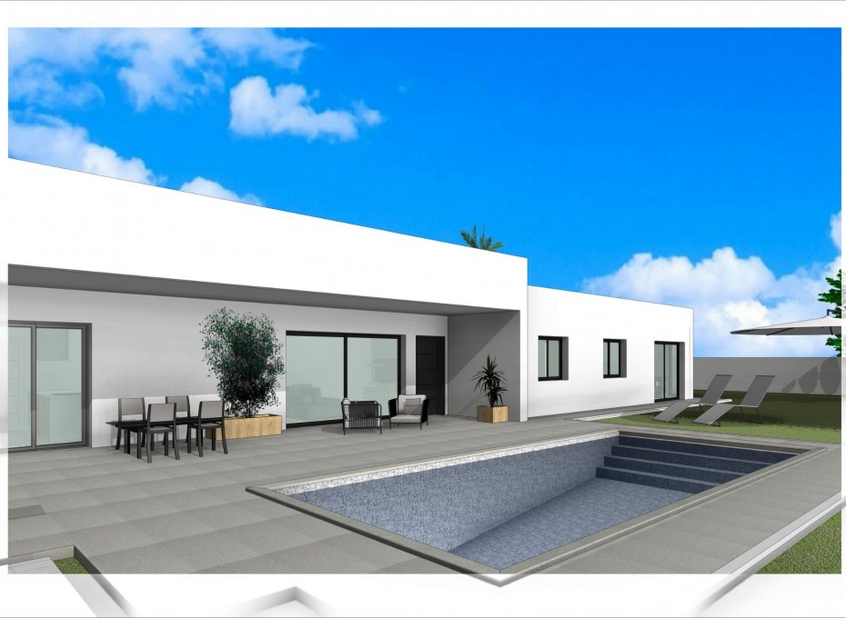 Nouvelle construction - Villa -
Aspe - Poligono 19