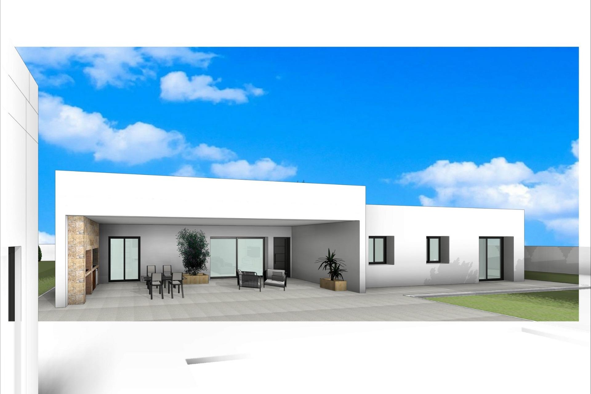 Nouvelle construction - Villa -
Aspe - Poligono 19