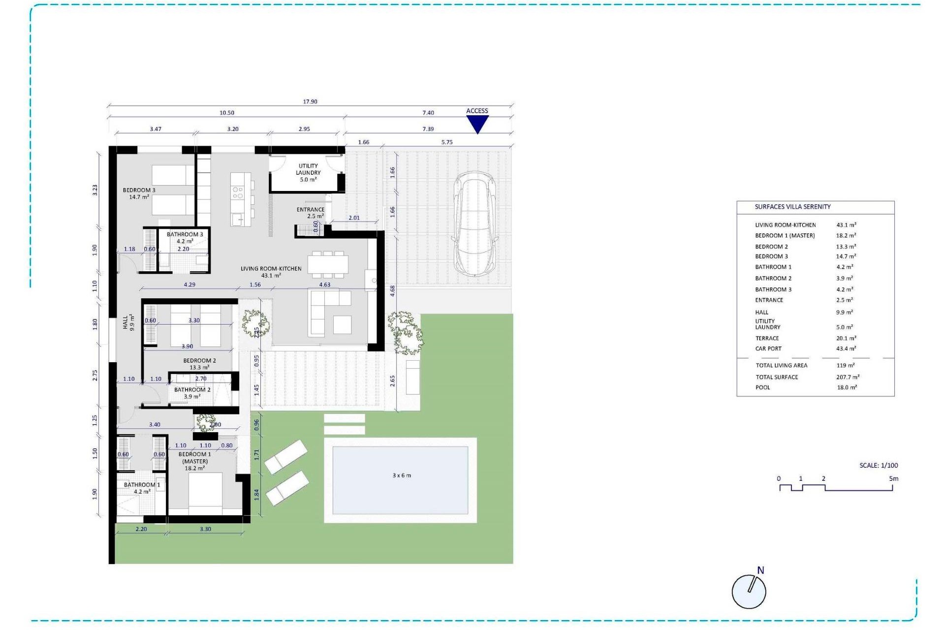 Nouvelle construction - Villa -
BAÑOS Y MENDIGO