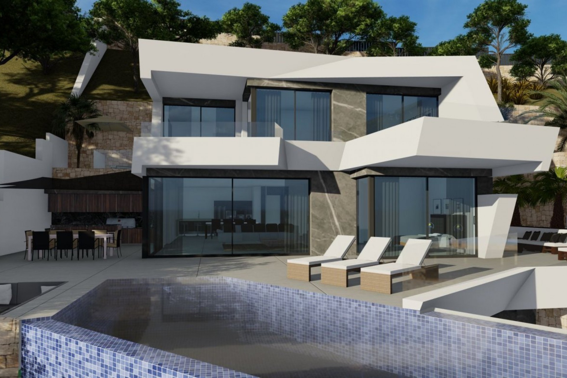 Nouvelle construction - Villa -
Calpe