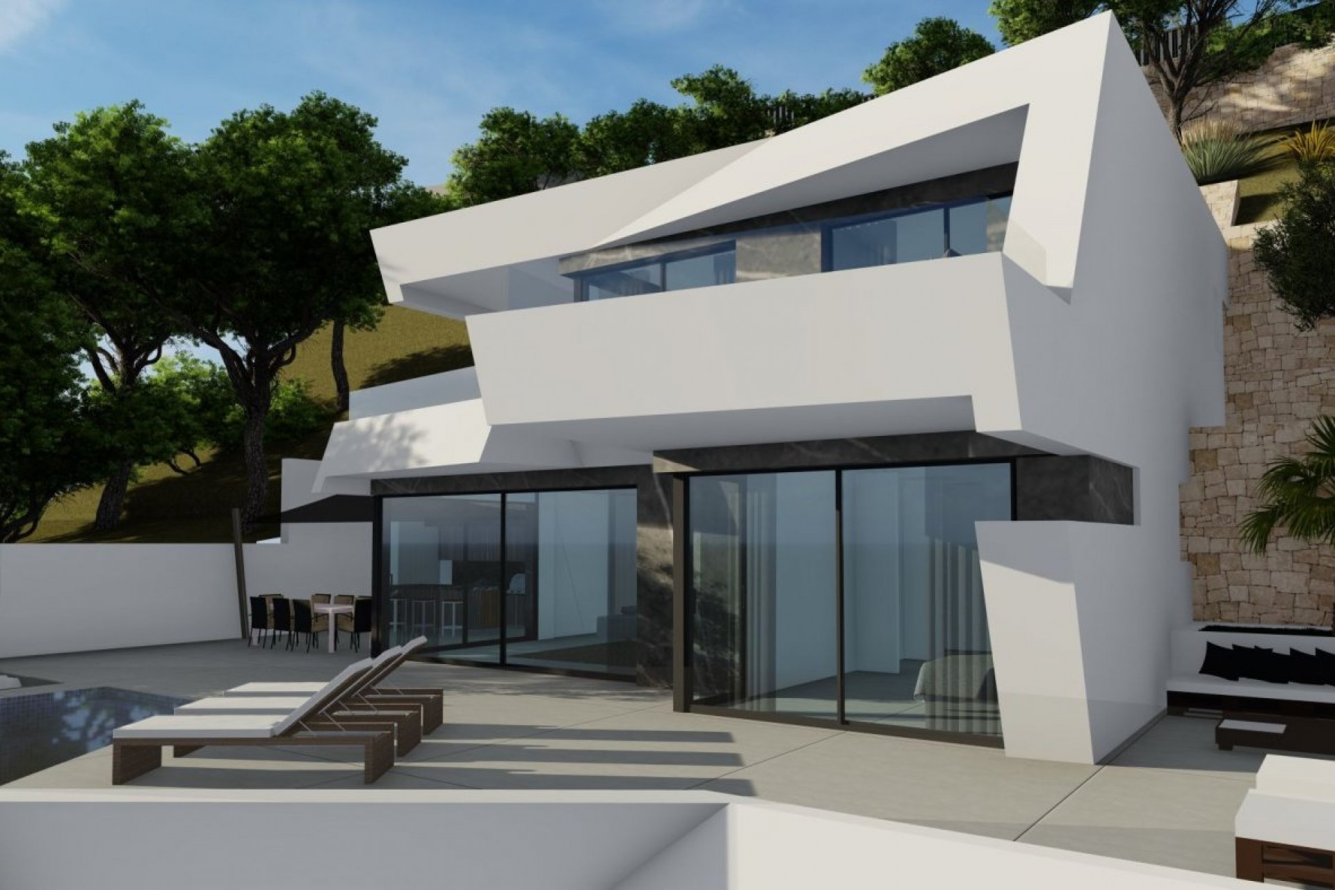 Nouvelle construction - Villa -
Calpe