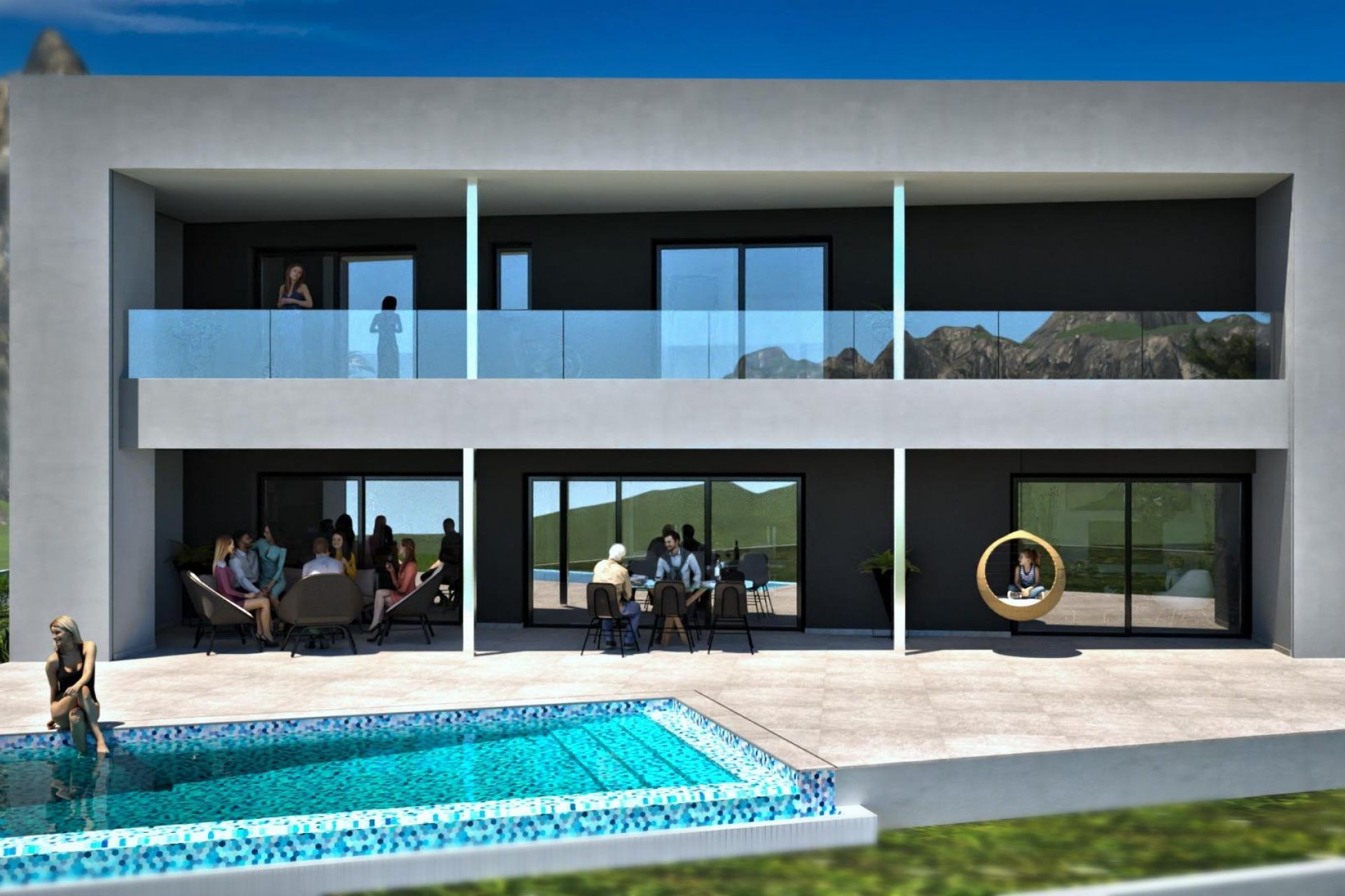Nouvelle construction - Villa -
La Nucía - Panorama
