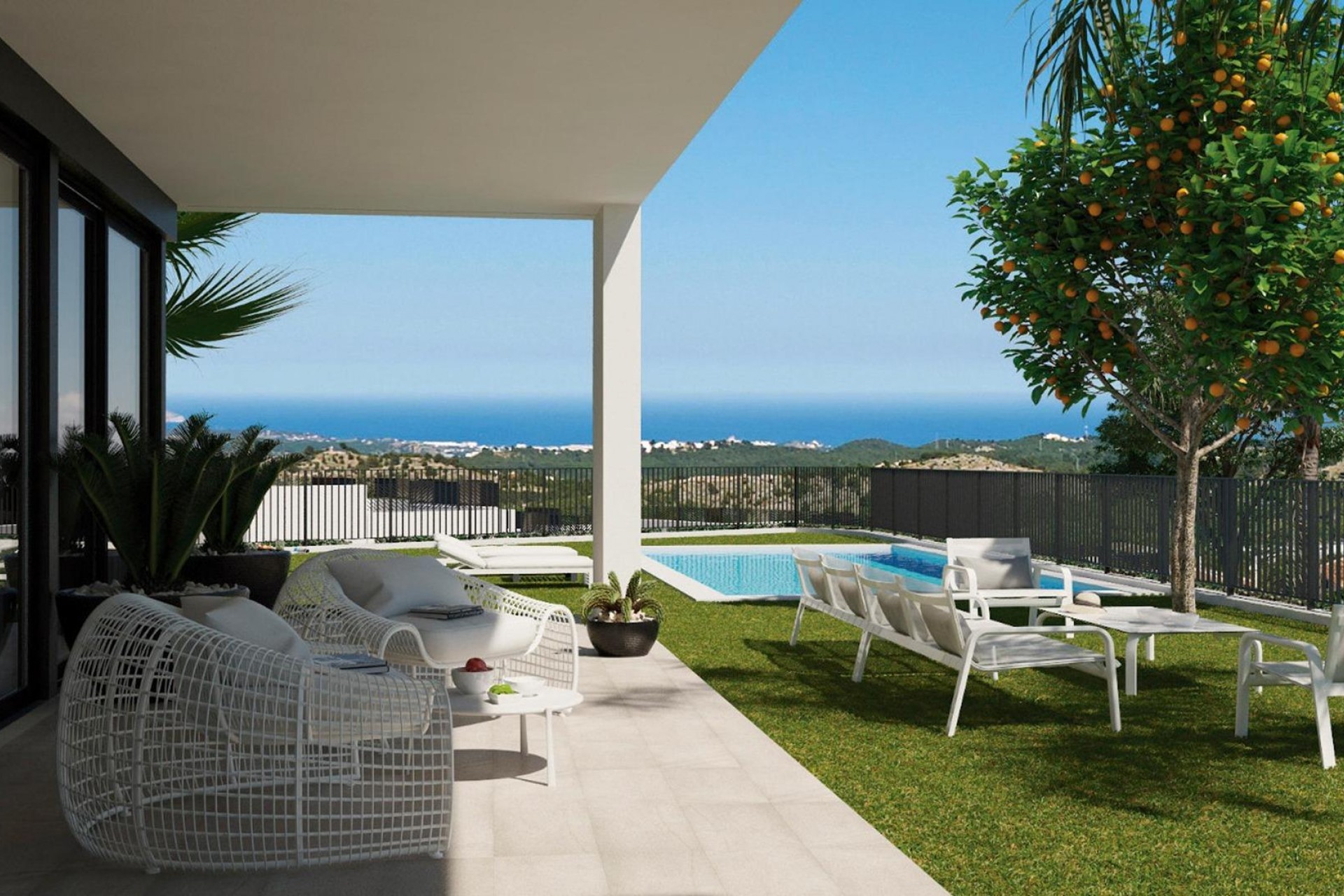 Nouvelle construction - Villa -
Polop