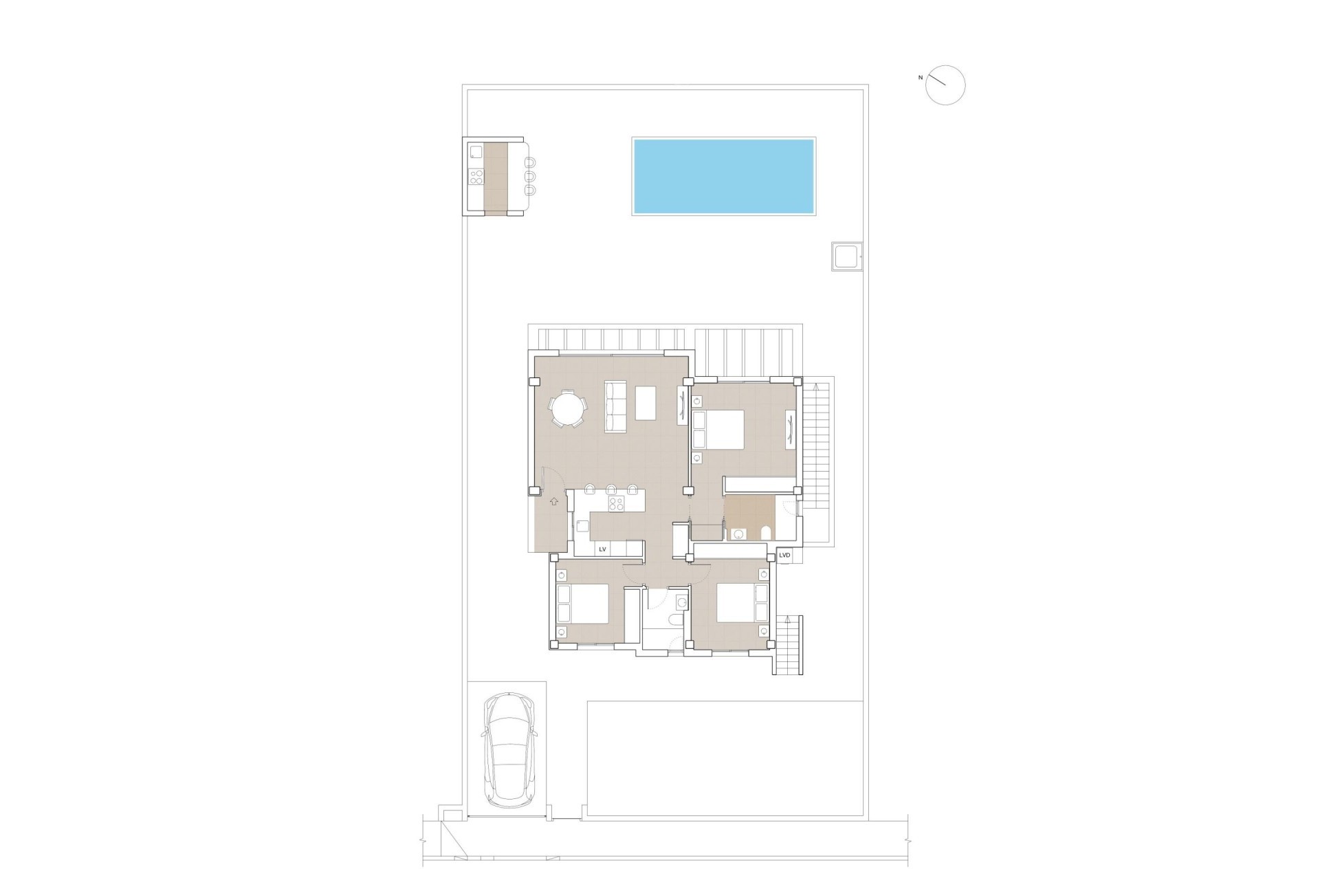 Nouvelle construction - Villa -
Polop