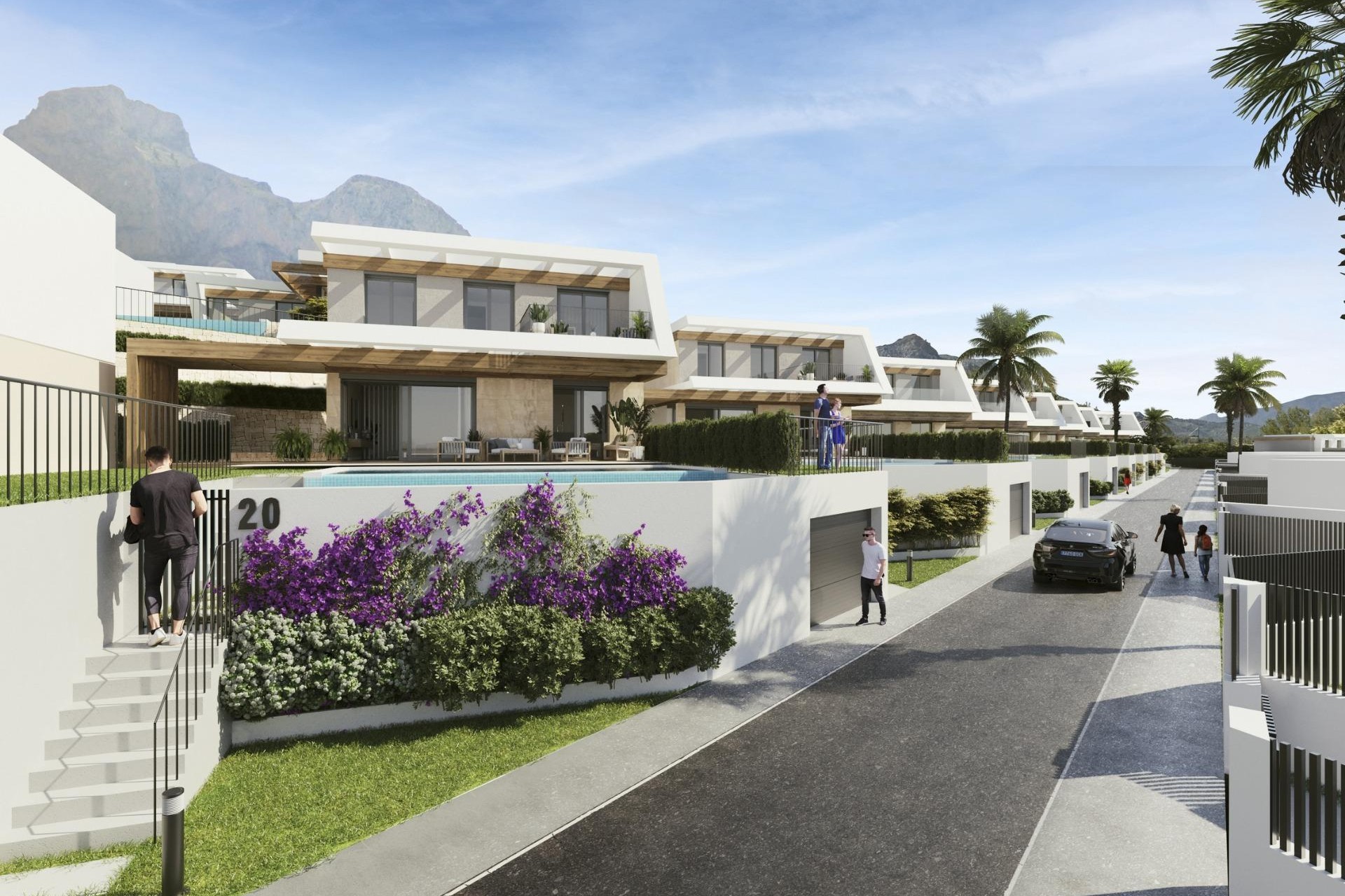 Nouvelle construction - Villa -
Polop