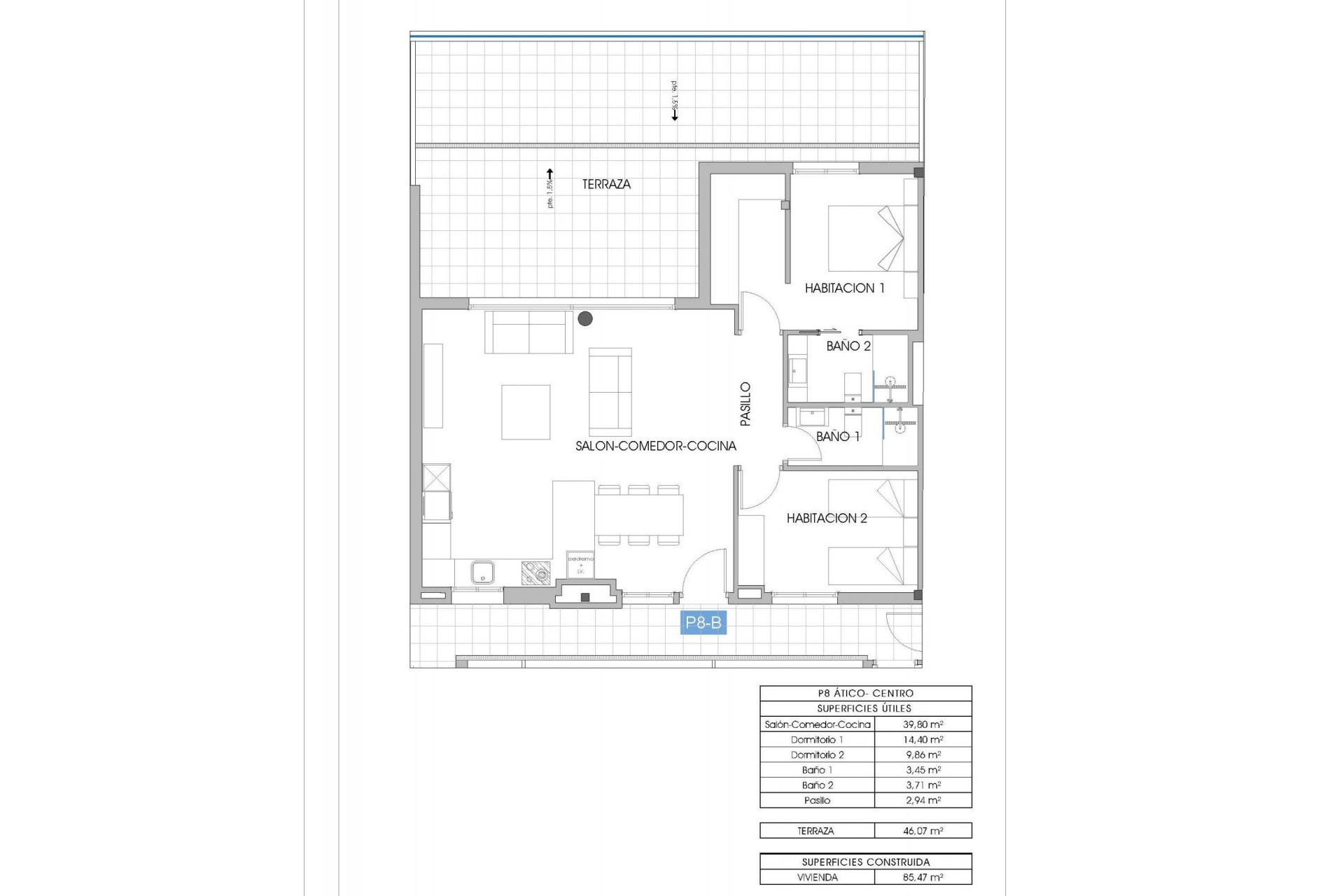 Nueva construcción  - Ático -
Villajoyosa - Cala de Finestrat