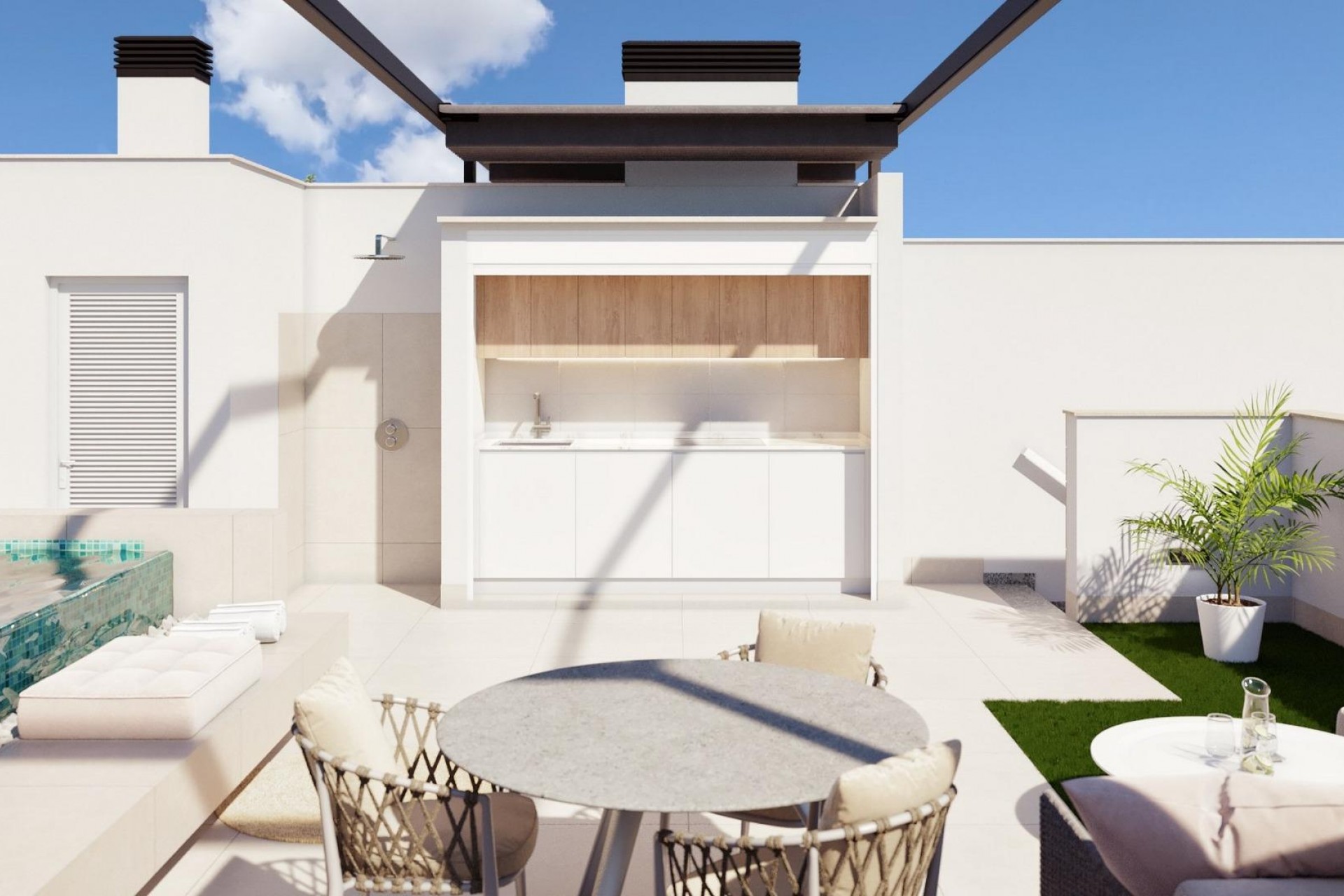 Nueva construcción  - Bungalow -
Pilar de la Horadada - parques de Andromeda