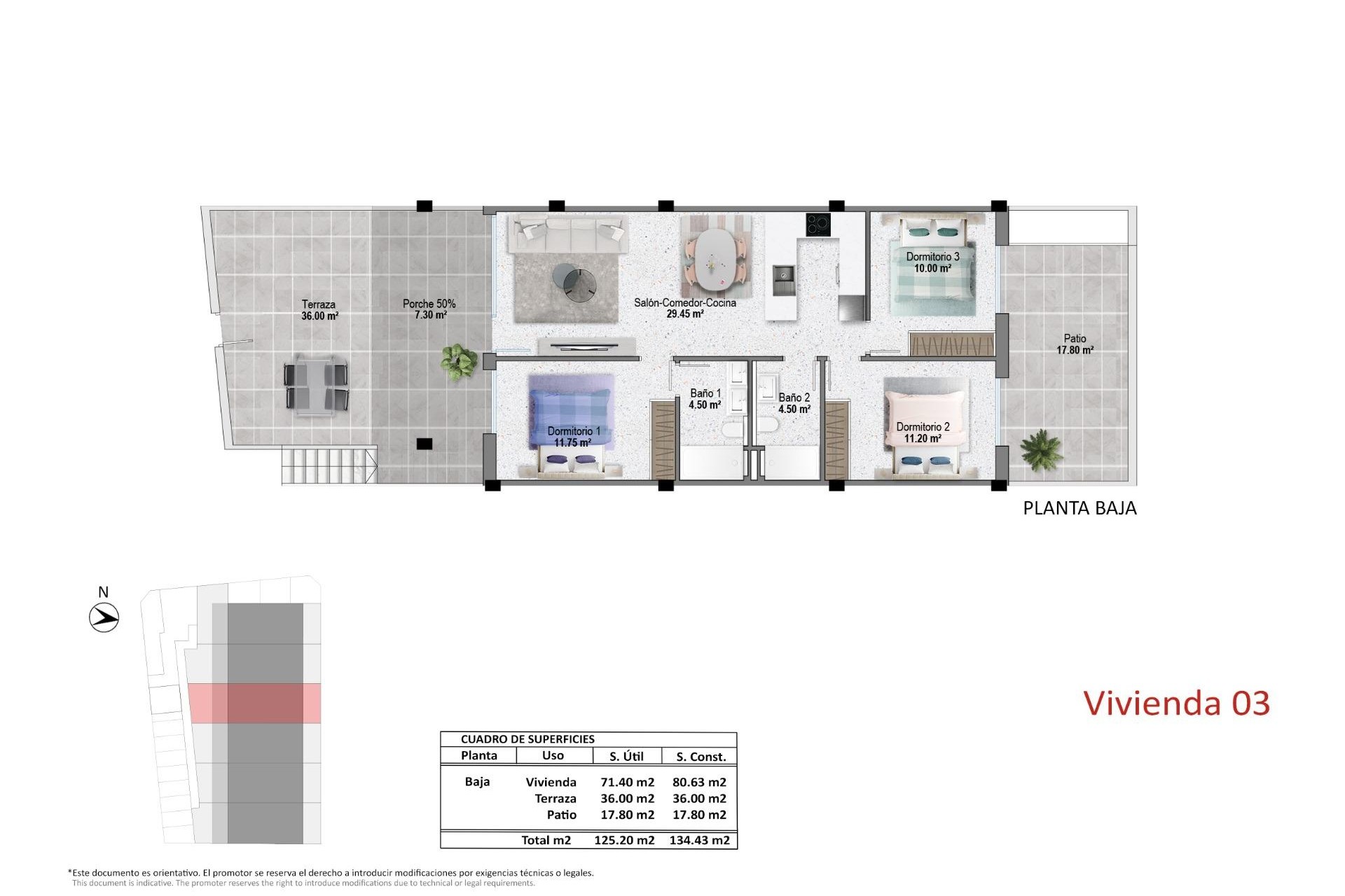 Nueva construcción  - Bungalow -
Pilar de la Horadada - pueblo