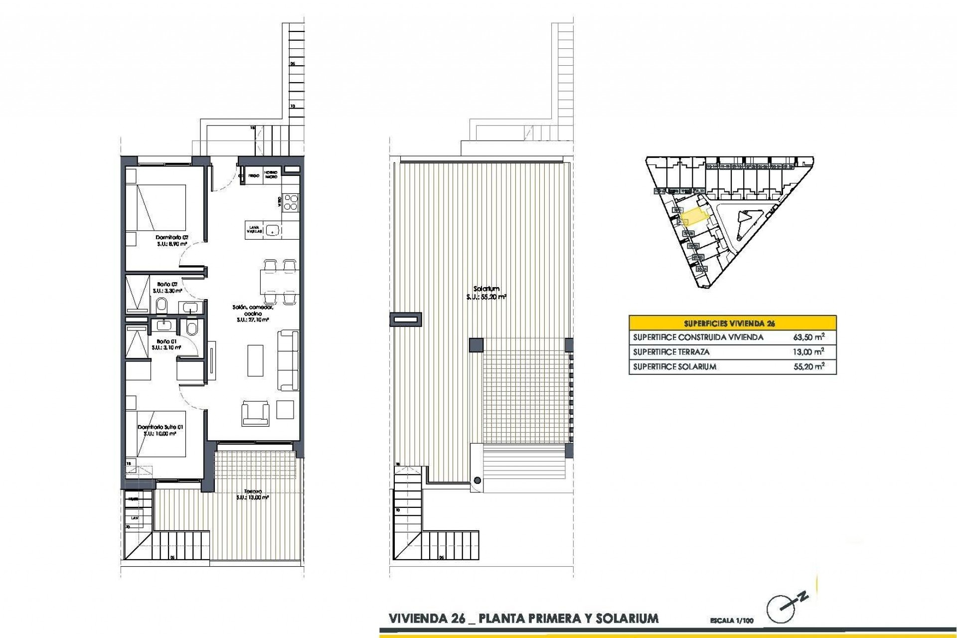 Nueva construcción  - Bungalow -
San Fulgencio - Pueblo