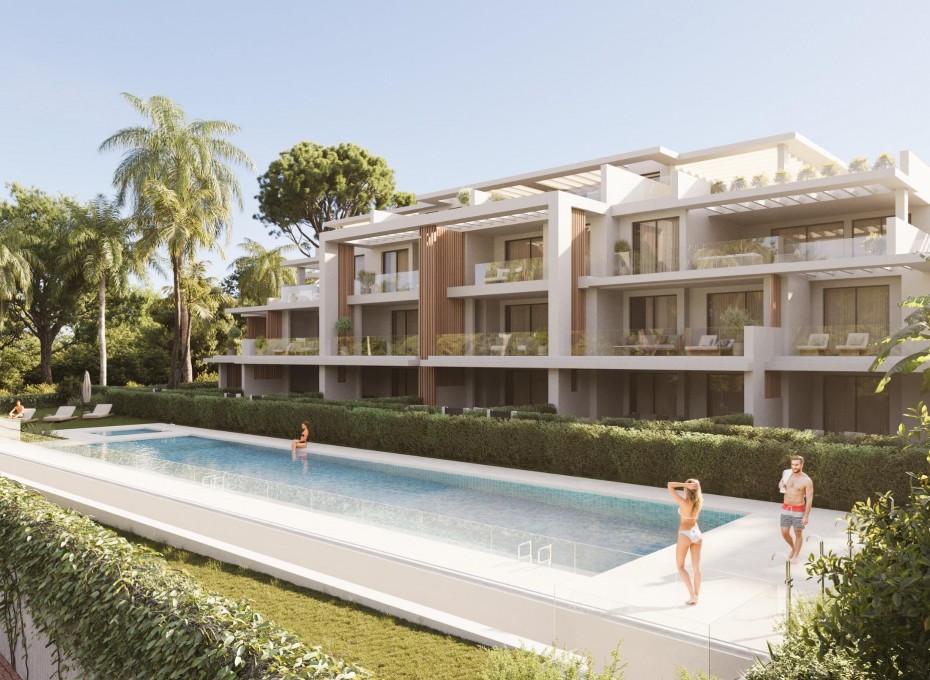 Nueva construcción  - Ground floor apartment -
Estepona