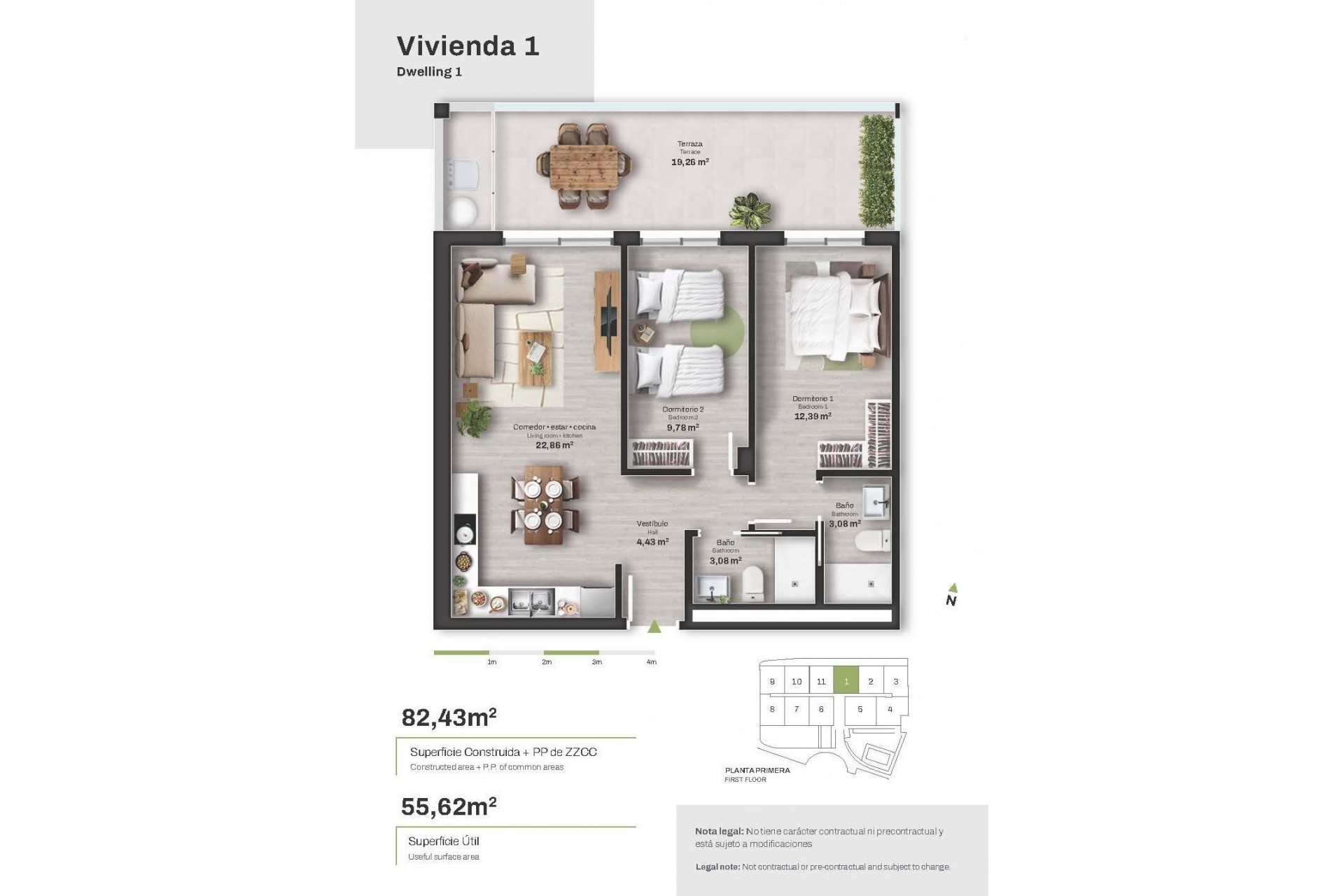 Nueva construcción  - Ground floor apartment -
Mojacar