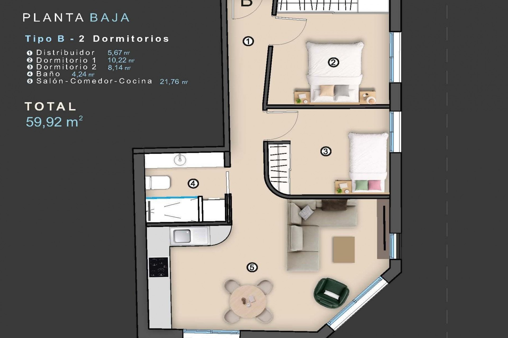 Nueva construcción  - Ground floor apartment -
Torrevieja