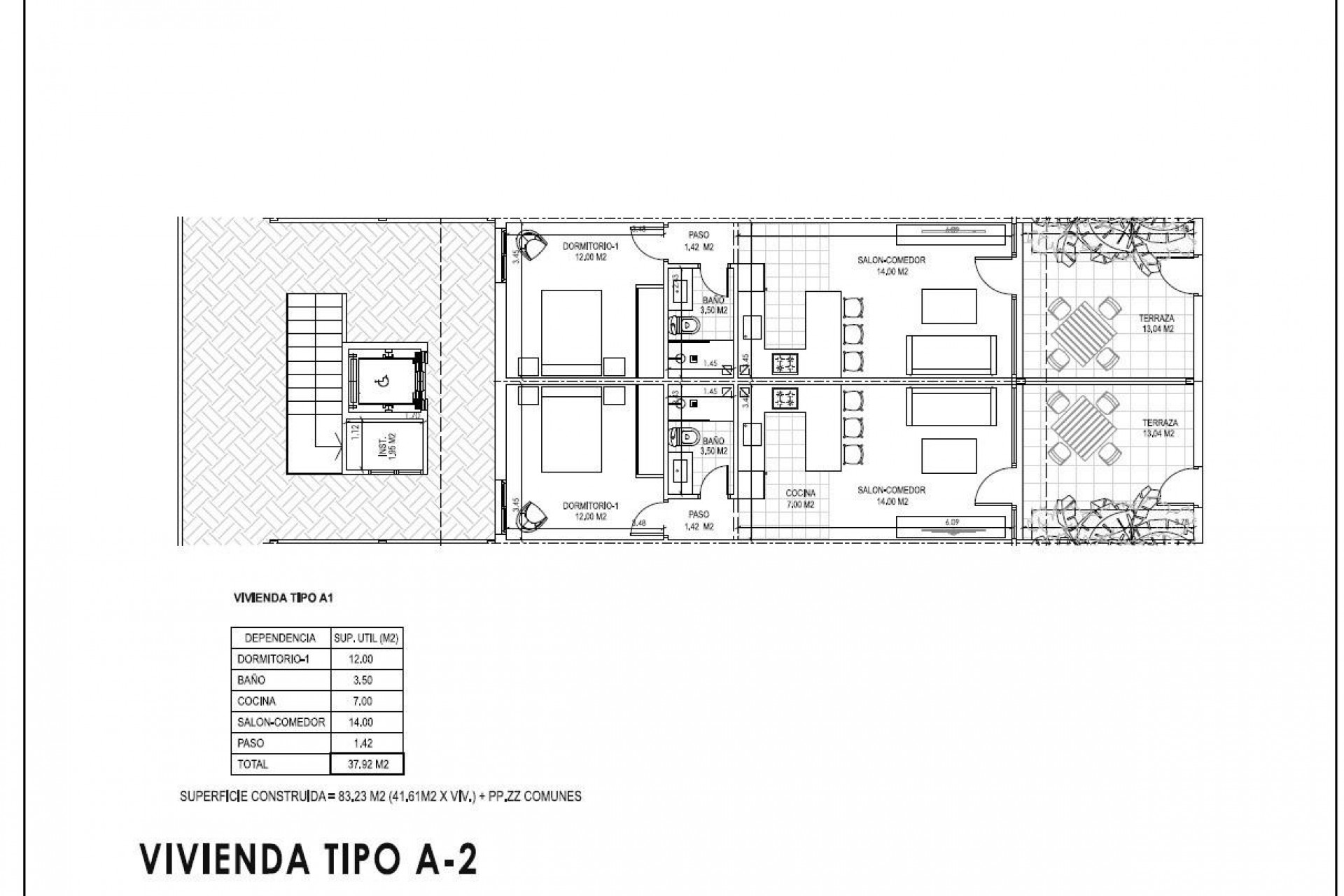 Nueva construcción  - Ground floor apartment -
Vera