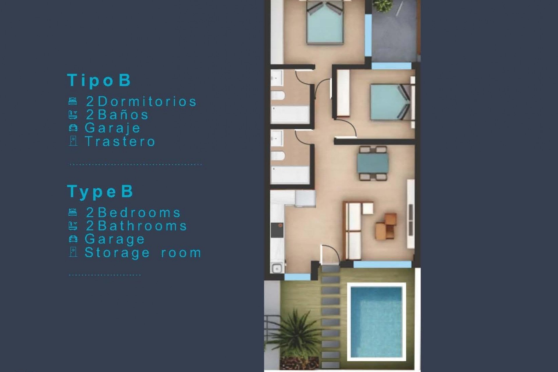 Nueva construcción  - Ground Floor Bungalow -
San Pedro del Pinatar