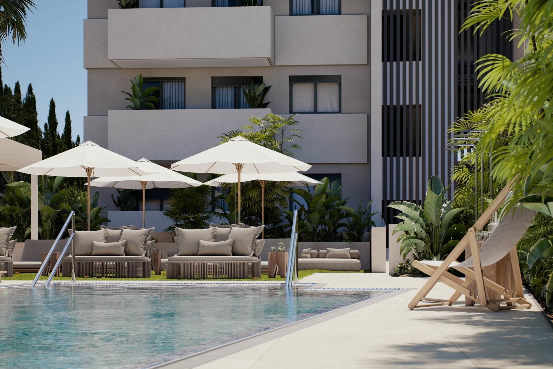 Nueva construcción  - Piso -
Estepona - Las Mesas