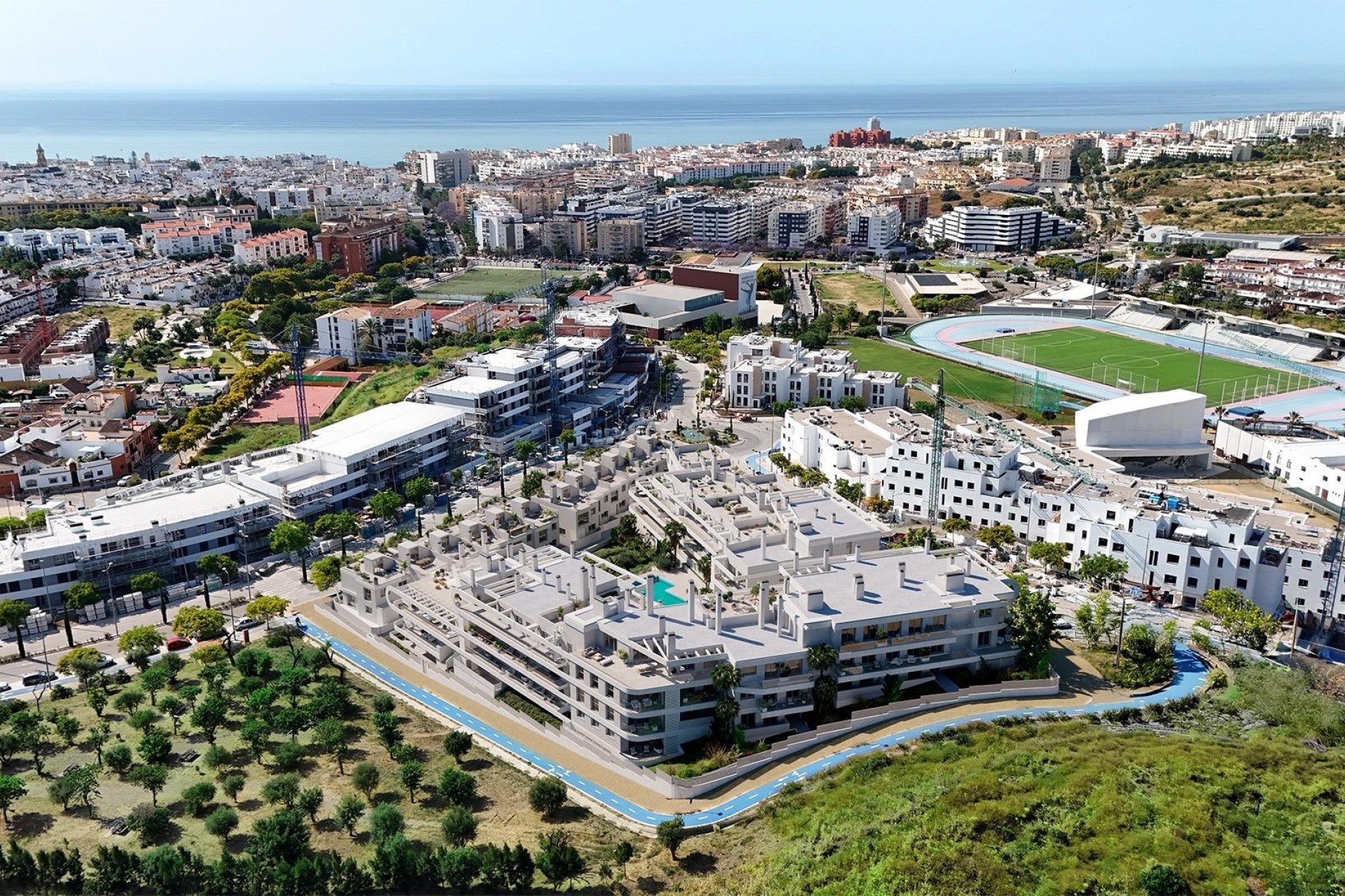 Nueva construcción  - Piso -
Estepona - Polideportivo