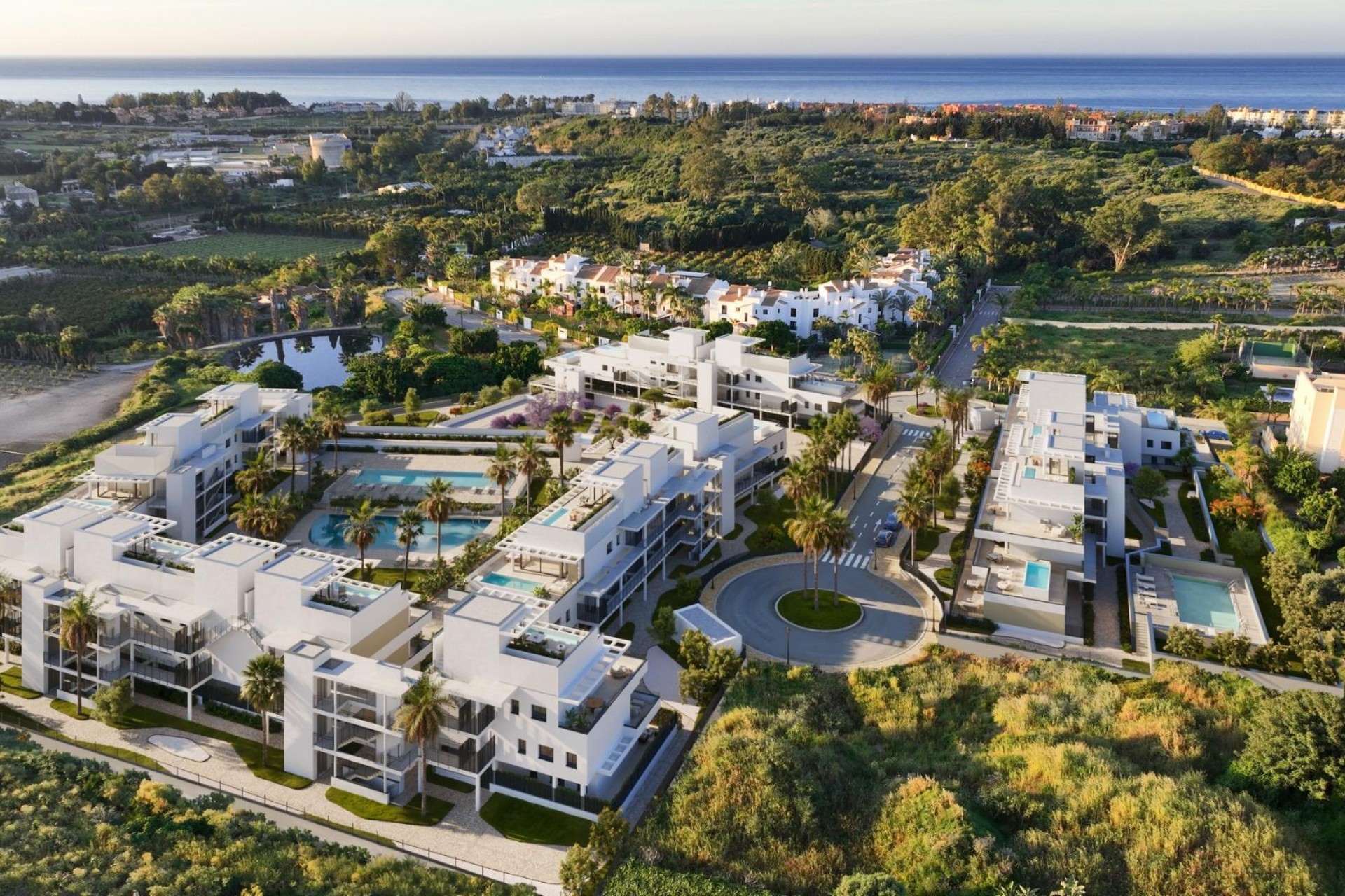 Nueva construcción  - Piso -
Estepona