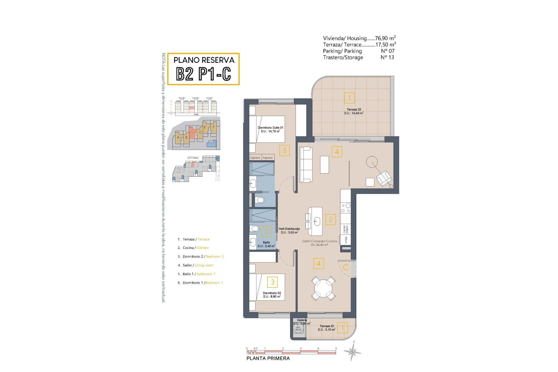 Nueva construcción  - Piso -
Los Alcazares - Serena Golf