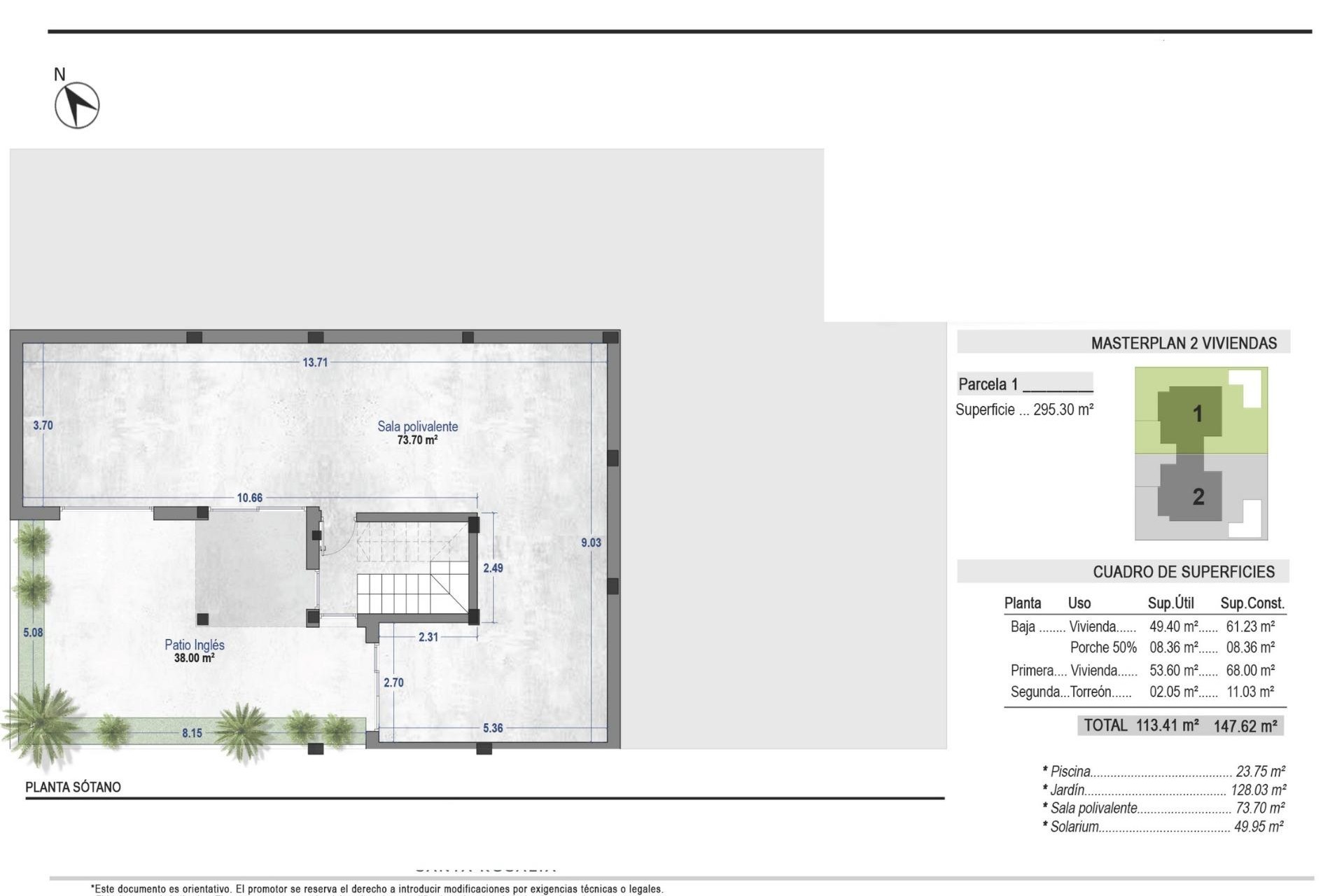 Nueva construcción  - Semidetached -
Torre Pacheco