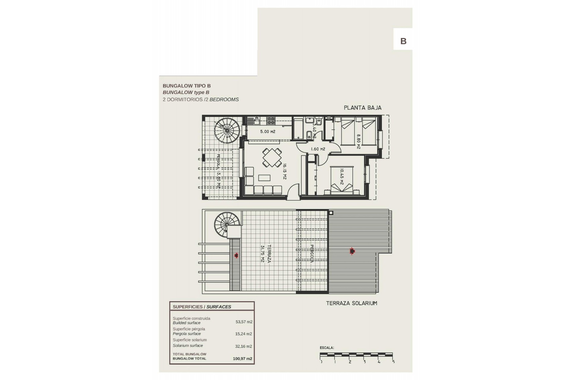 Nueva construcción  - Top Floor Bungalow -
Calpe