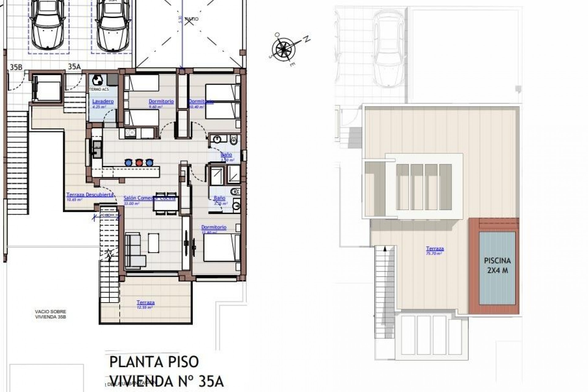 Nueva construcción  - Top Floor Bungalow -
San Miguel de Salinas