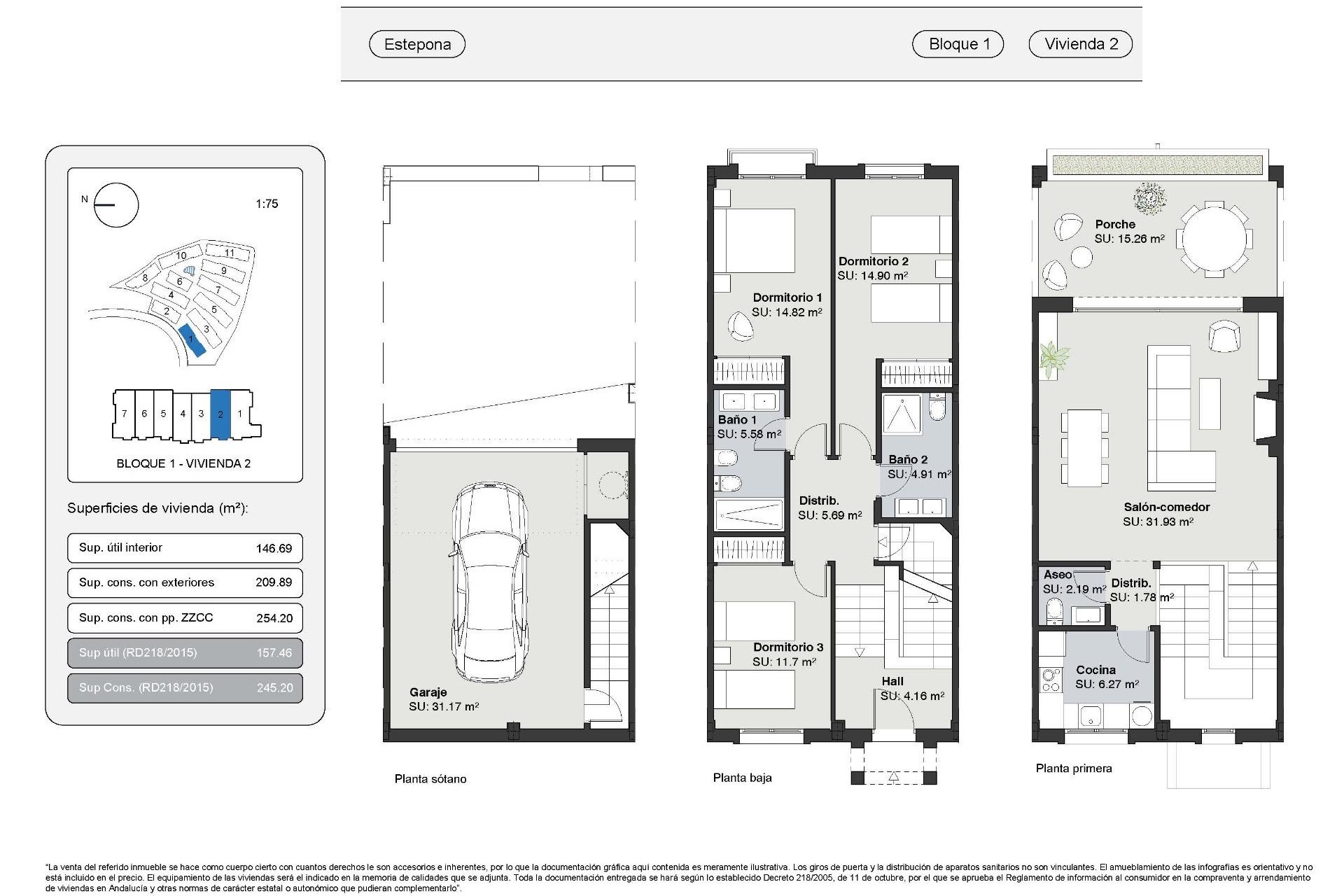 Nueva construcción  - Town house -
Estepona - Azata Golf