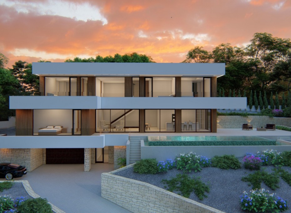 Nueva construcción  - Villa -
Altea - La Galera de las Palmeras