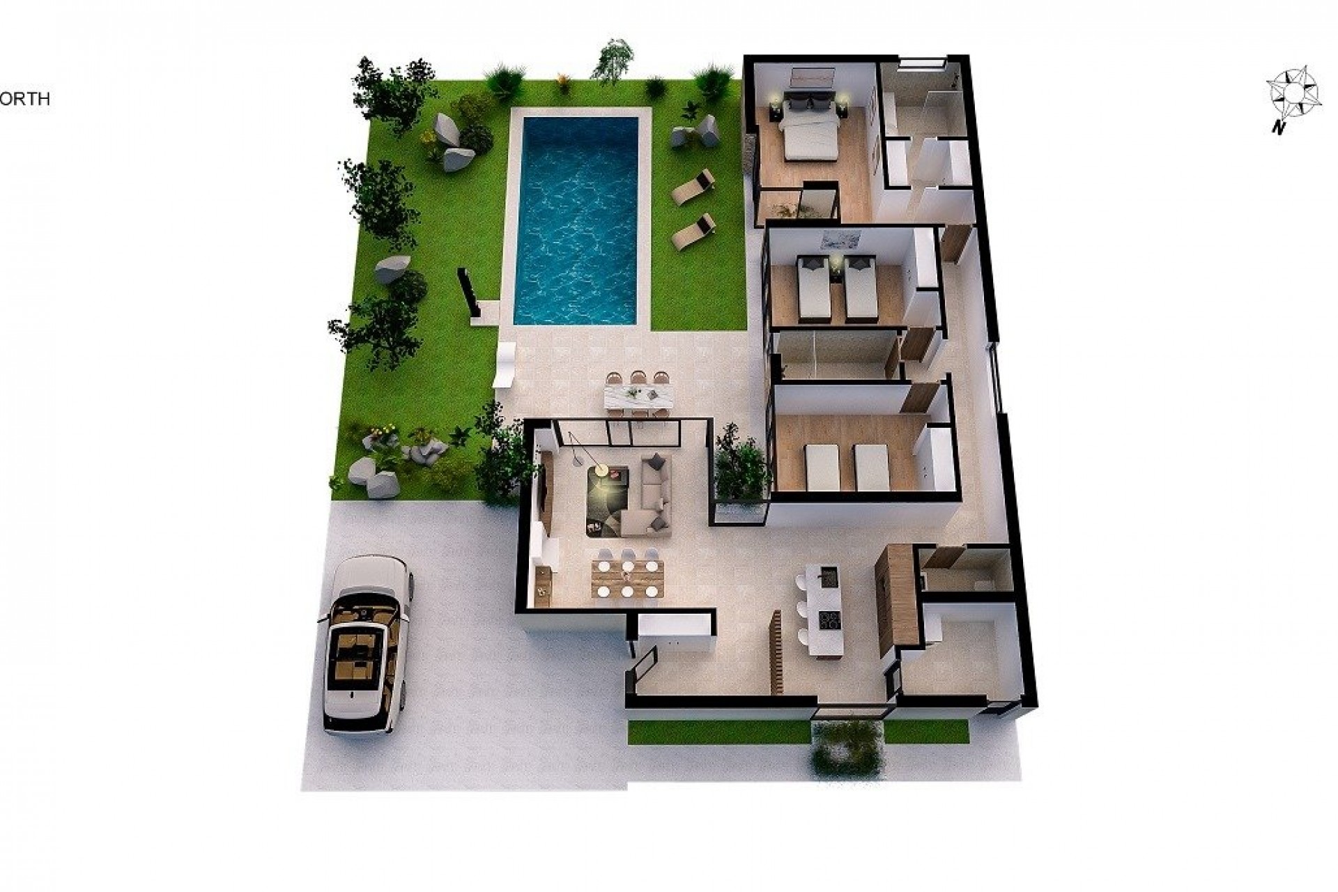 Nueva construcción  - Villa -
BAÑOS Y MENDIGO - Altaona Golf