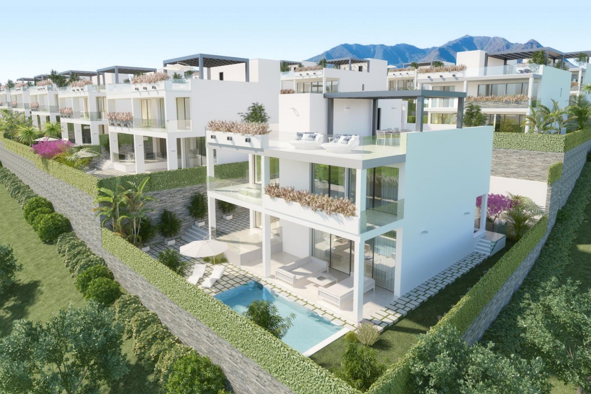 Nueva construcción  - Villa -
Estepona - Estepona Golf
