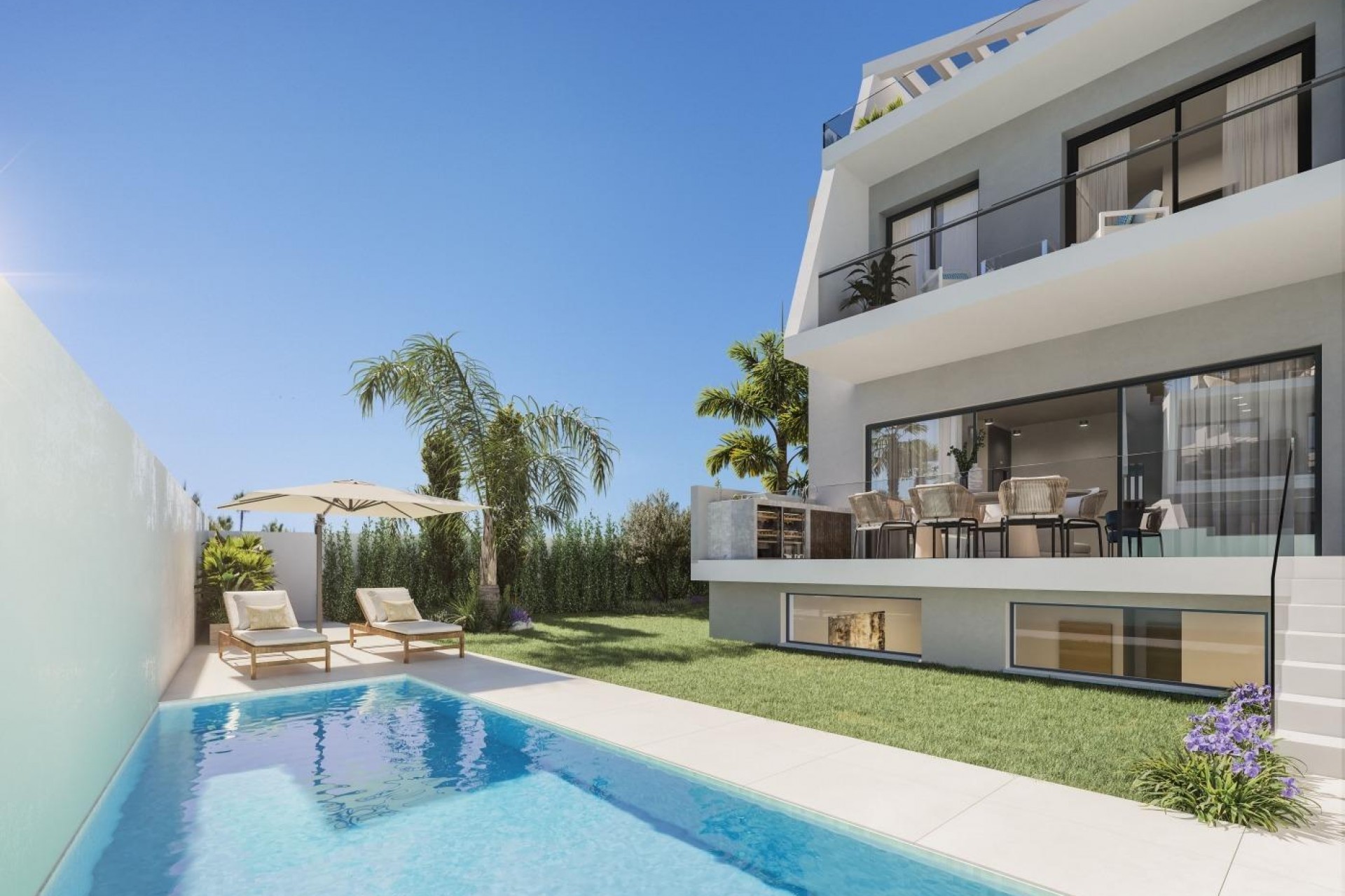 Nueva construcción  - Villa -
Estepona - Los Flamingos