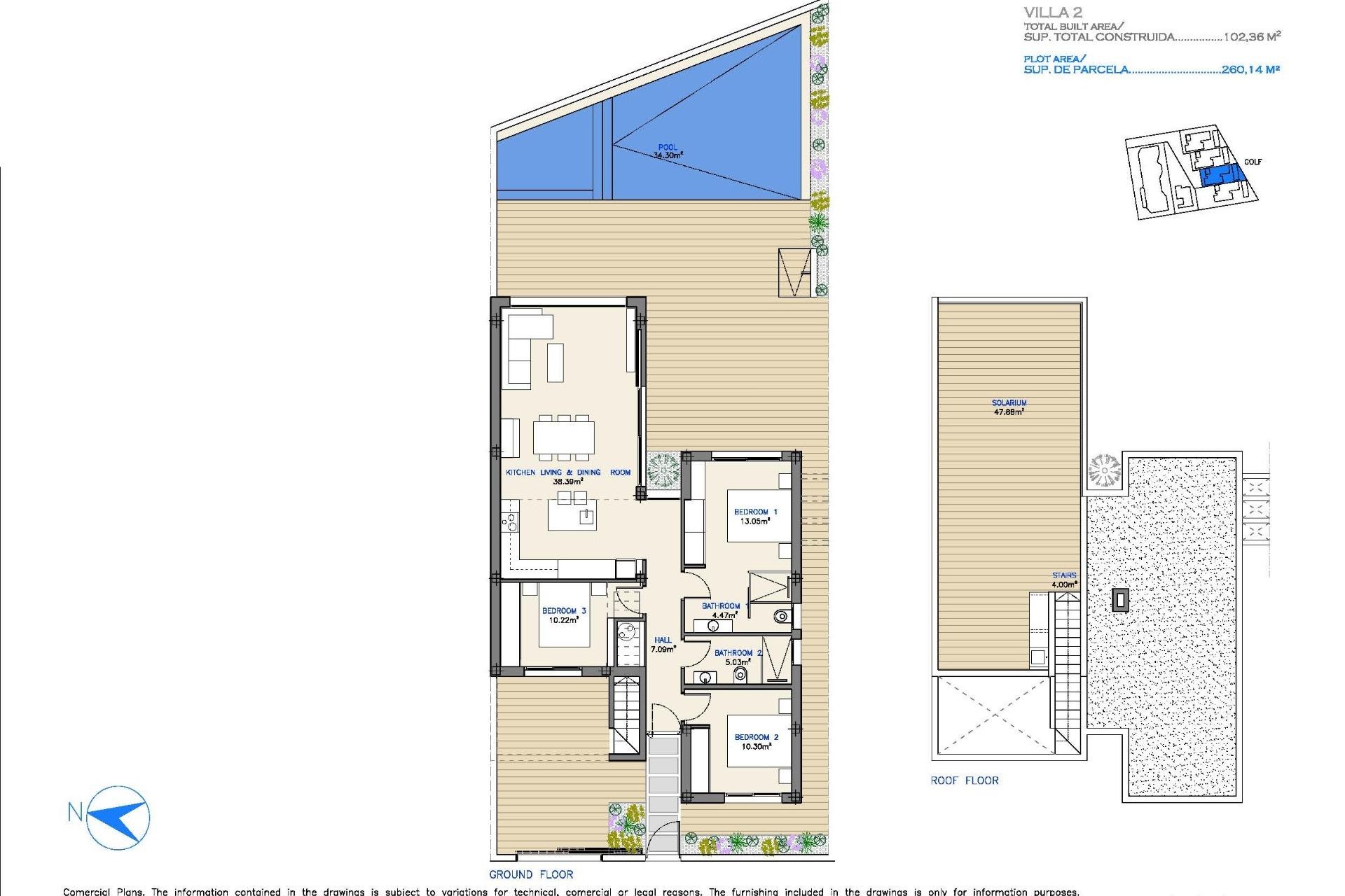 Nueva construcción  - Villa -
Los Alcazares - Serena Golf
