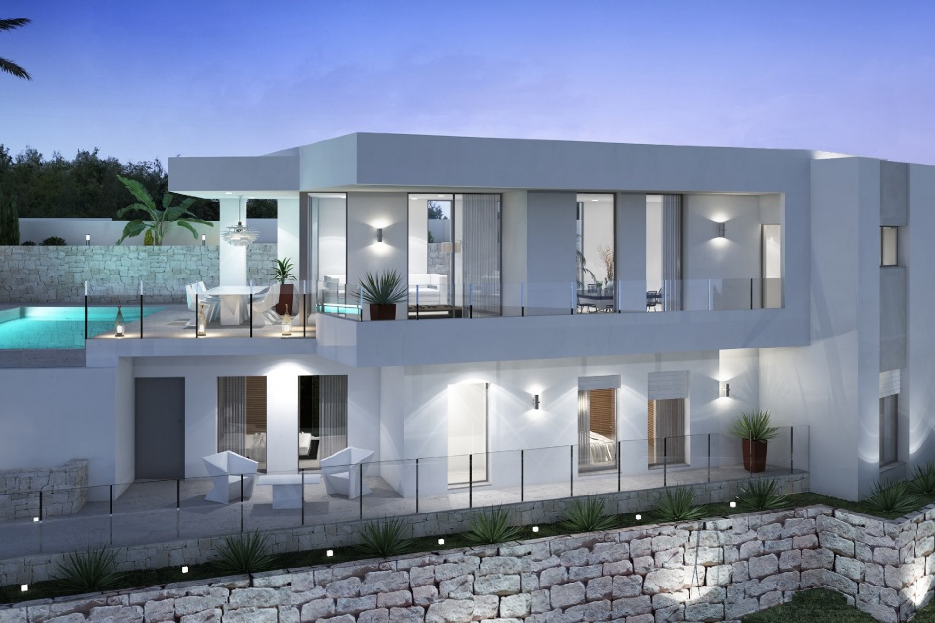 Nueva construcción  - Villa -
Moraira - Benimeit